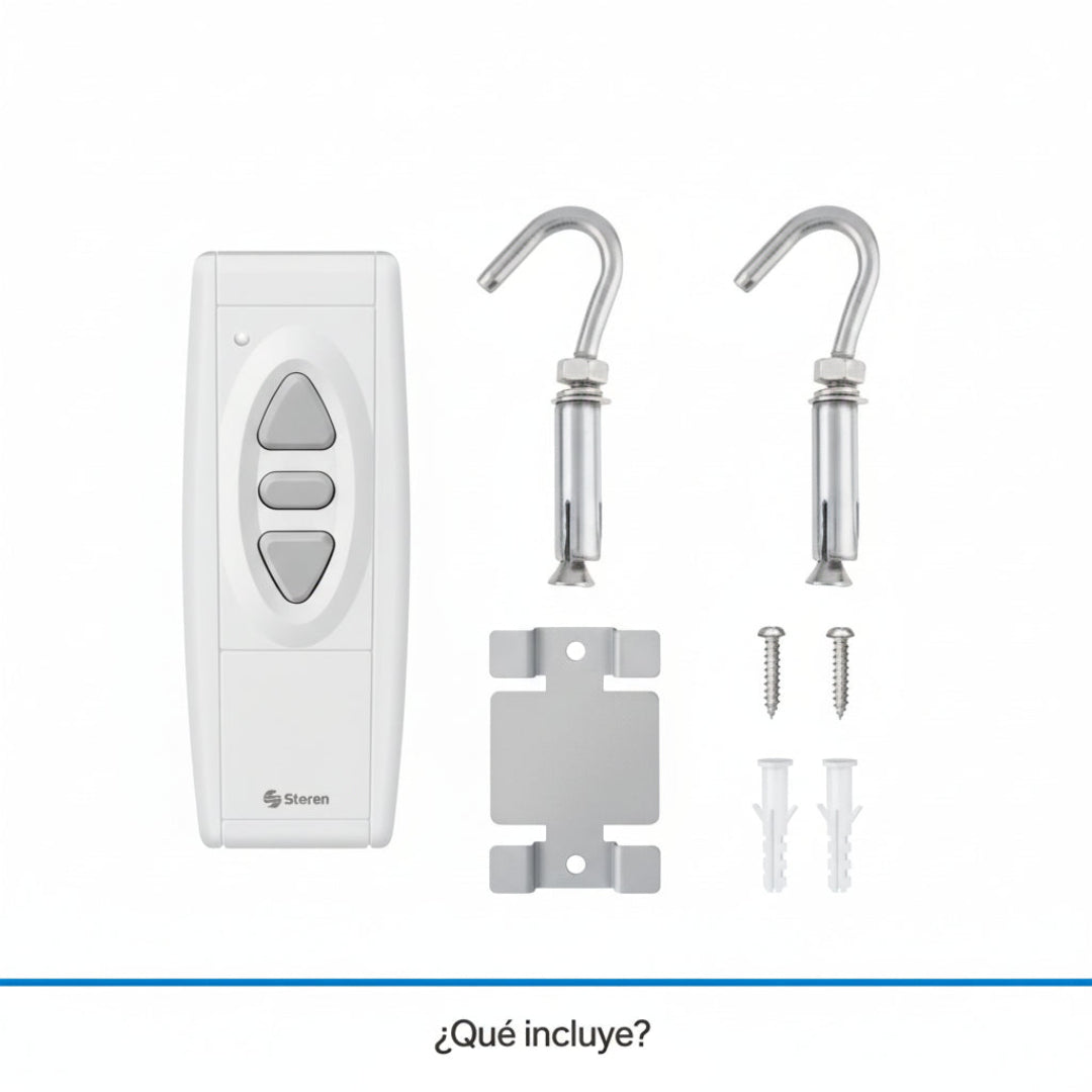 Telón De Proyección Motorizado 100” Con Control Remoto Para Techo o Pared Steren PRO-020
