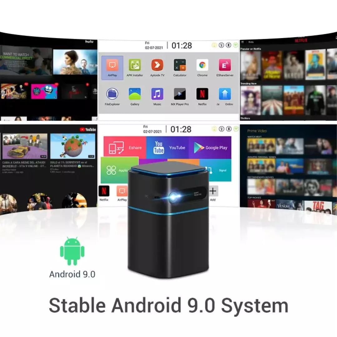 Mini Proyector De Imagen Android Control Touch D042