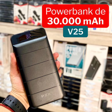 Cargador Portátil Power Bank 30.000Mah QC 5.0 PZX V25 ¡Envio Gratis!