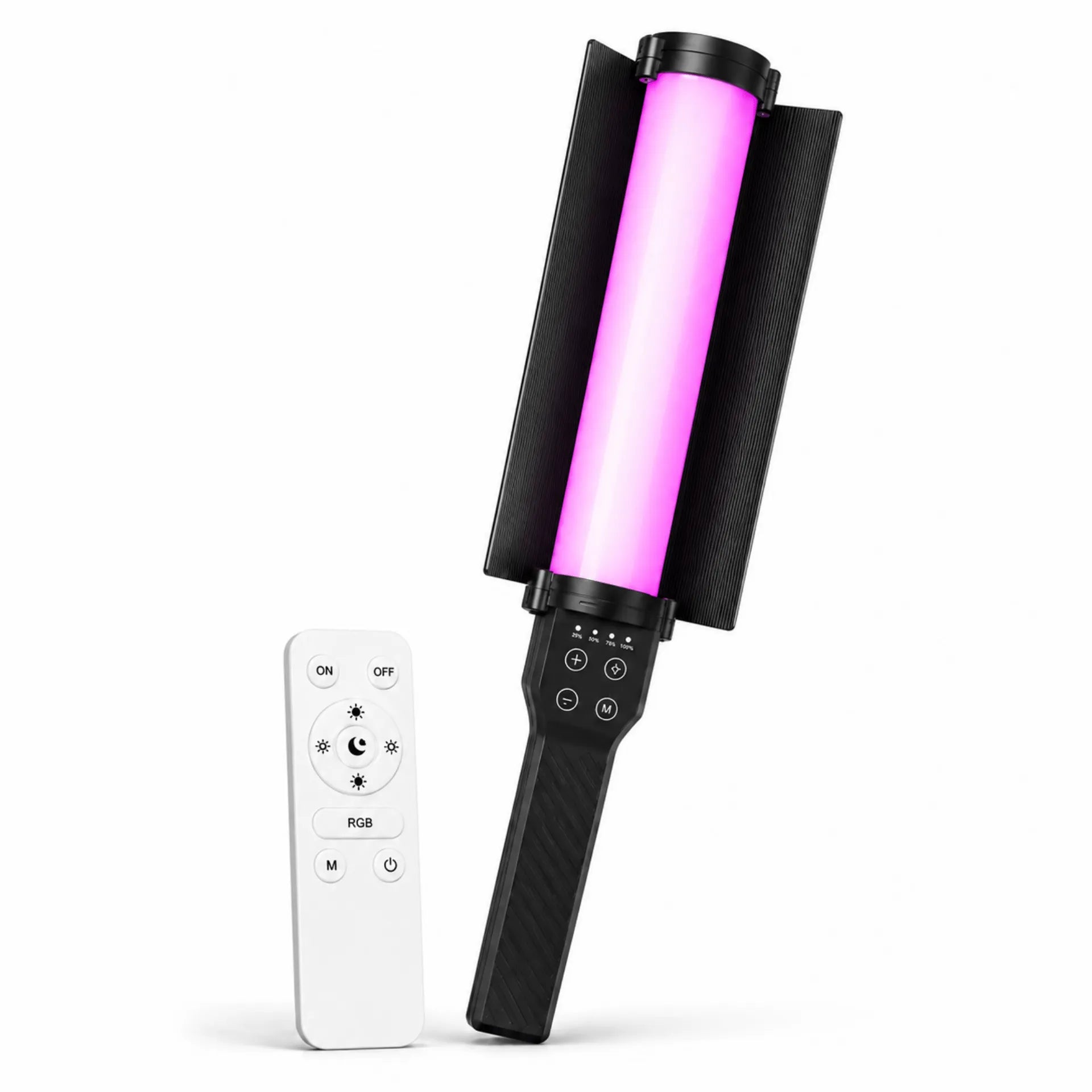 Panel De Luz RGB LED 25W Con Control Remoto Touch Baihuo City MY-7308