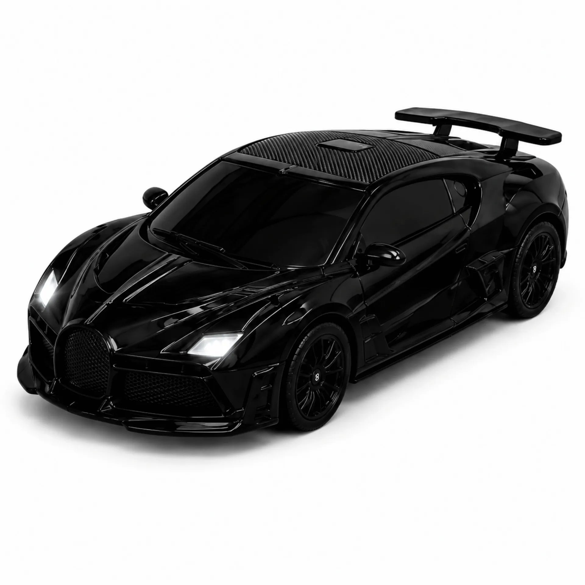 Parlante Bluetooth Tipo Carro Deportivo Nano-Tec 10W Con Luces RGB NT-P2468