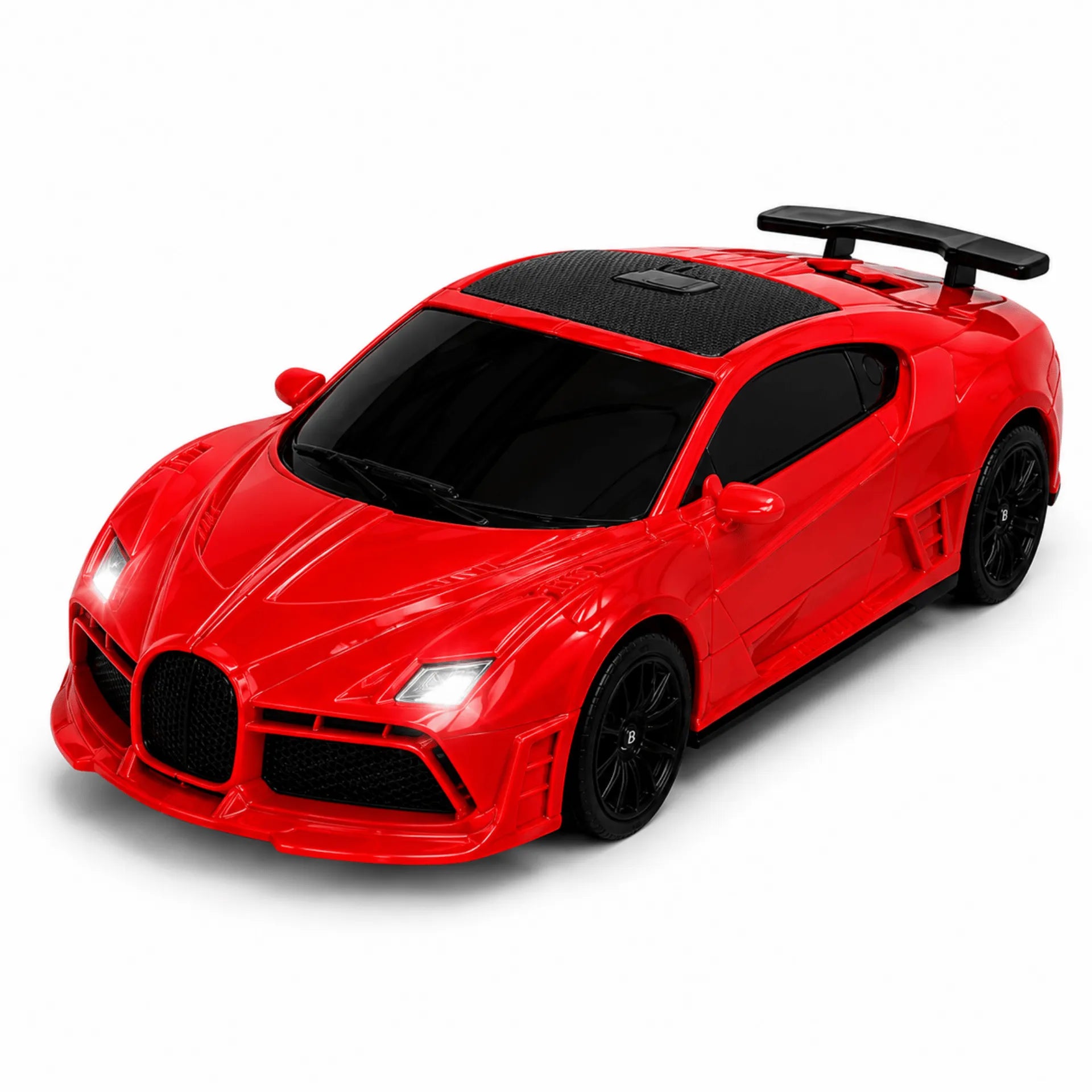 Parlante Bluetooth Tipo Carro Deportivo Nano-Tec 10W Con Luces RGB NT-P2468