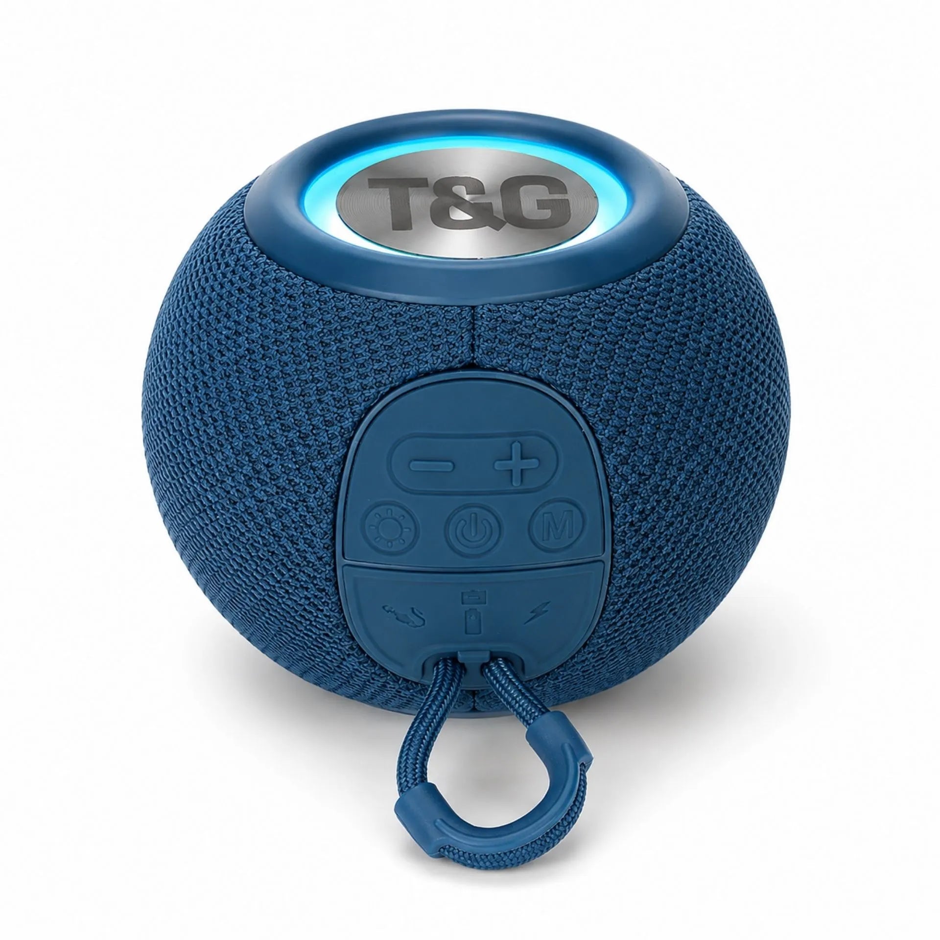 Parlante Portátil Recargable Bluetooth 5W Con TWS Y Luz LED T&G TG-337
