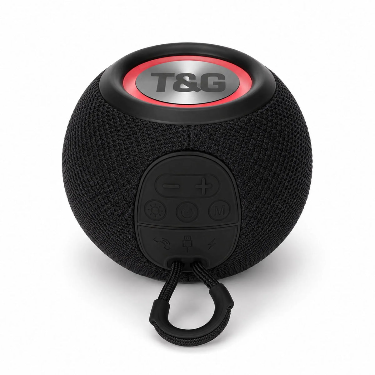 Parlante Portátil Recargable Bluetooth 5W Con TWS Y Luz LED T&G TG-337