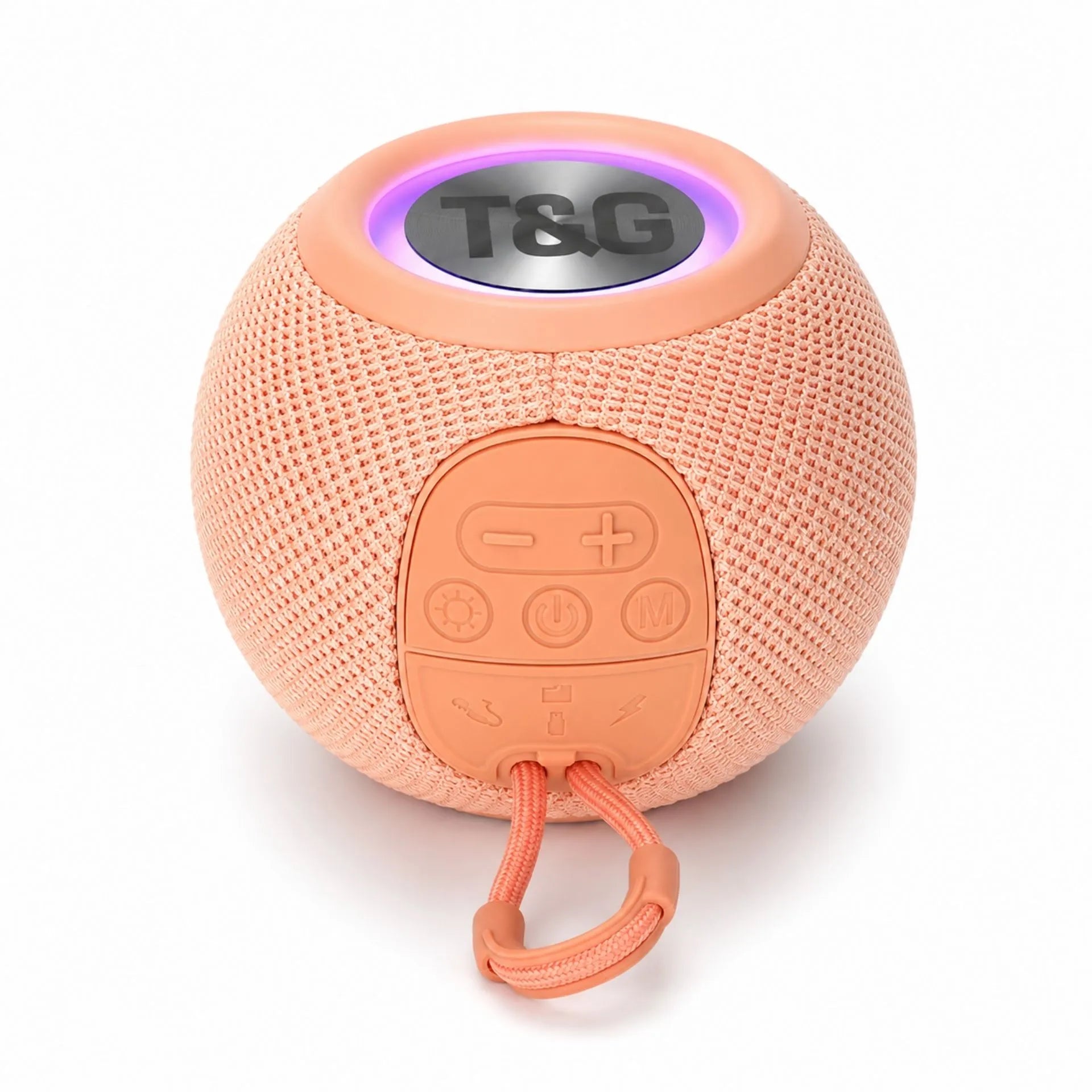 Parlante Portátil Recargable Bluetooth 5W Con TWS Y Luz LED T&G TG-337