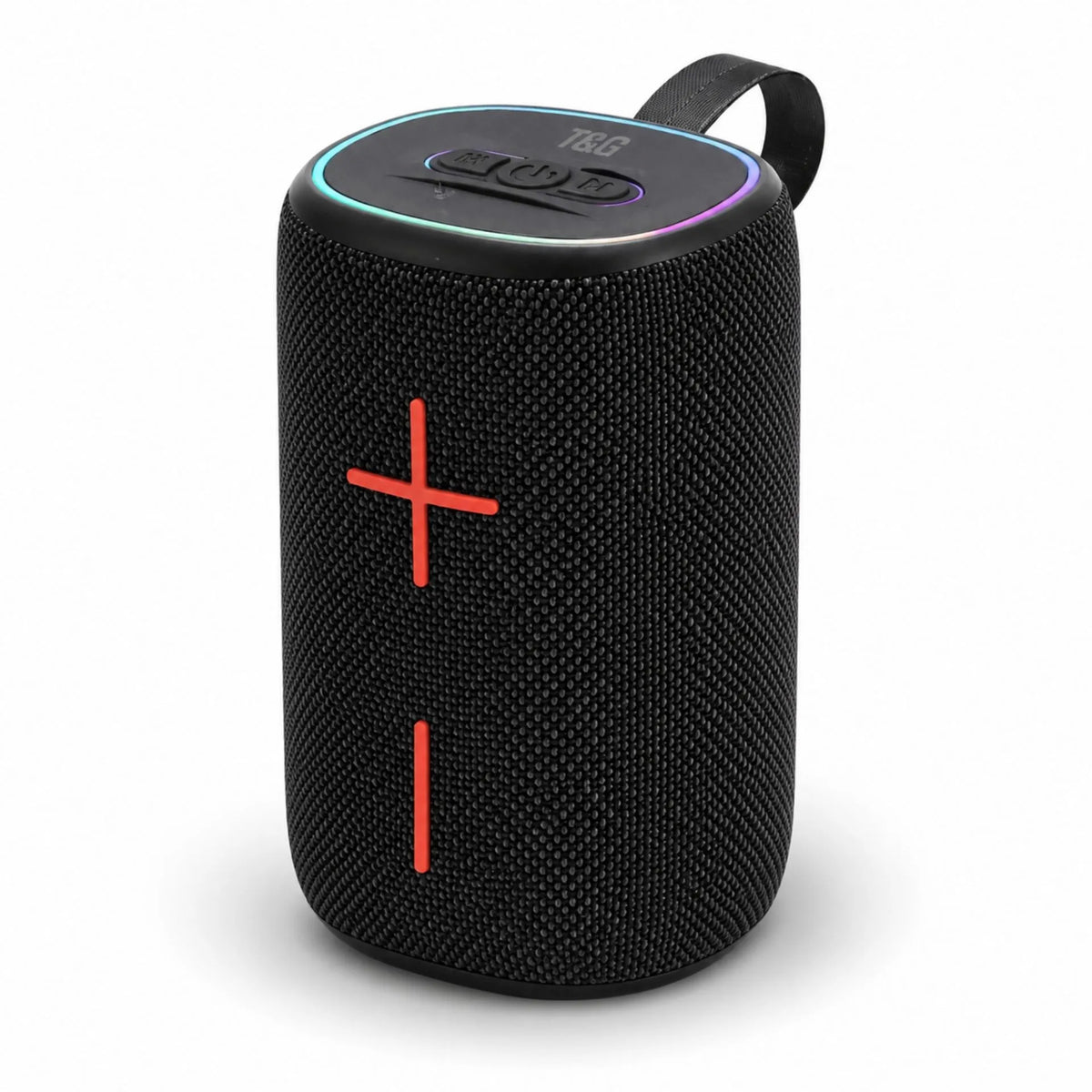 Parlante Portátil Bluetooth 5.4 10W Con Luz RGB T&G TG-464