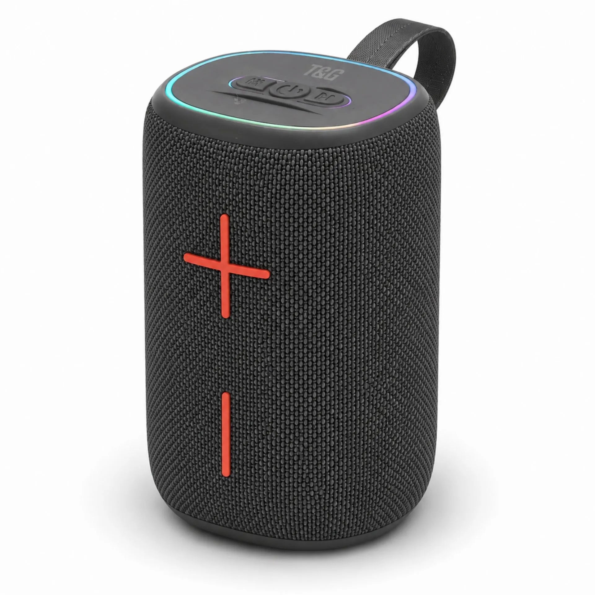 Parlante Portátil Bluetooth 5.4 10W Con Luz RGB T&G TG-464