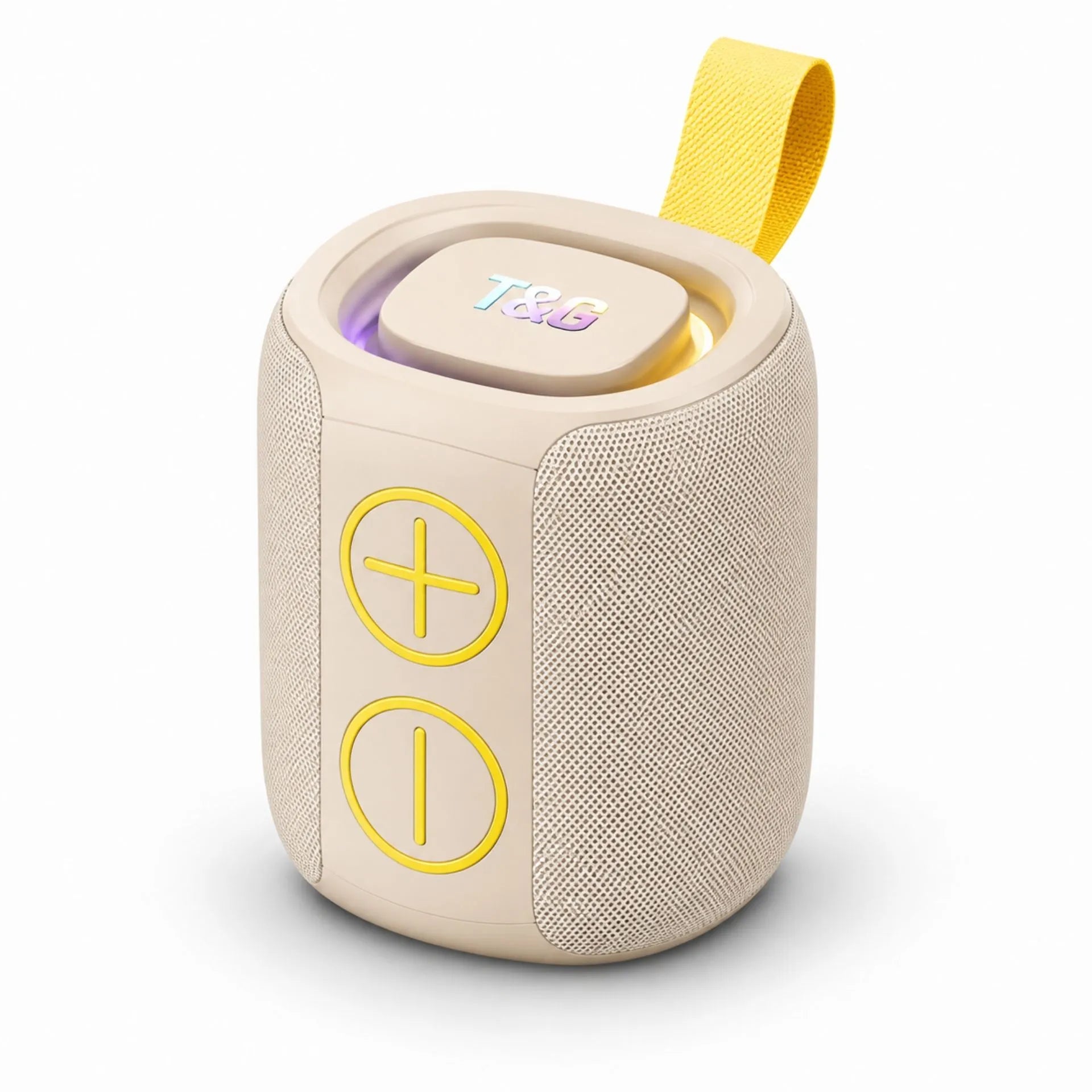 Parlante Portátil Bluetooth 5.4 15W Con Luz RGB T&G TG-486 MINI