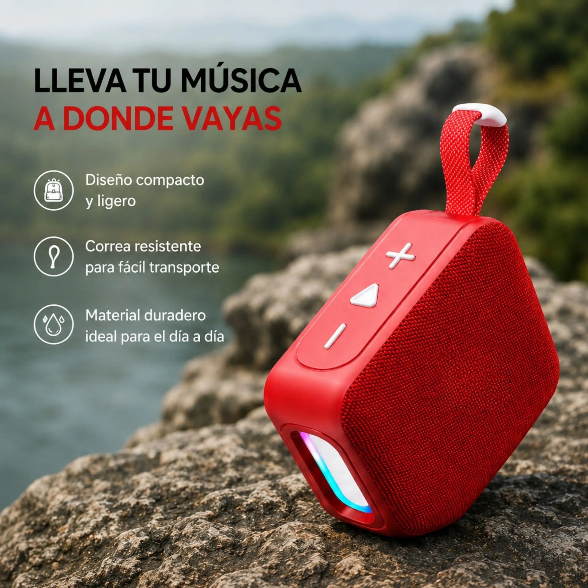 Parlante Portátil Recargable Bluetooth 5W Con TWS T&G TG-487