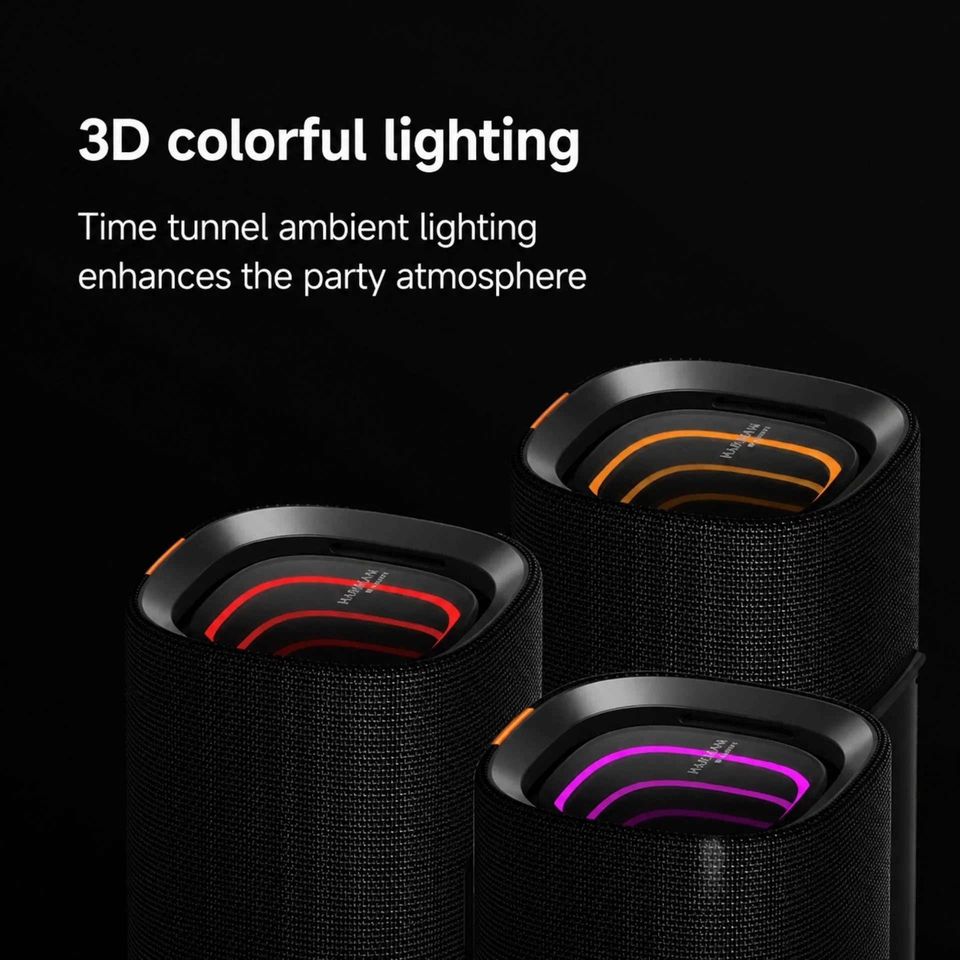 Parlante Xiaomi Sound Party 50W Con Audio Harman Y Luces WRGB Resistente IP67 QBH4321GL
