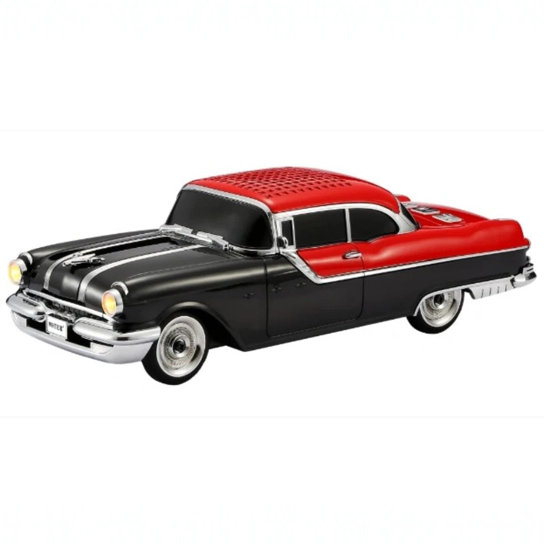 Parlante Bluetooth Retro Tipo Auto Clásico Con Luces LED WS-598