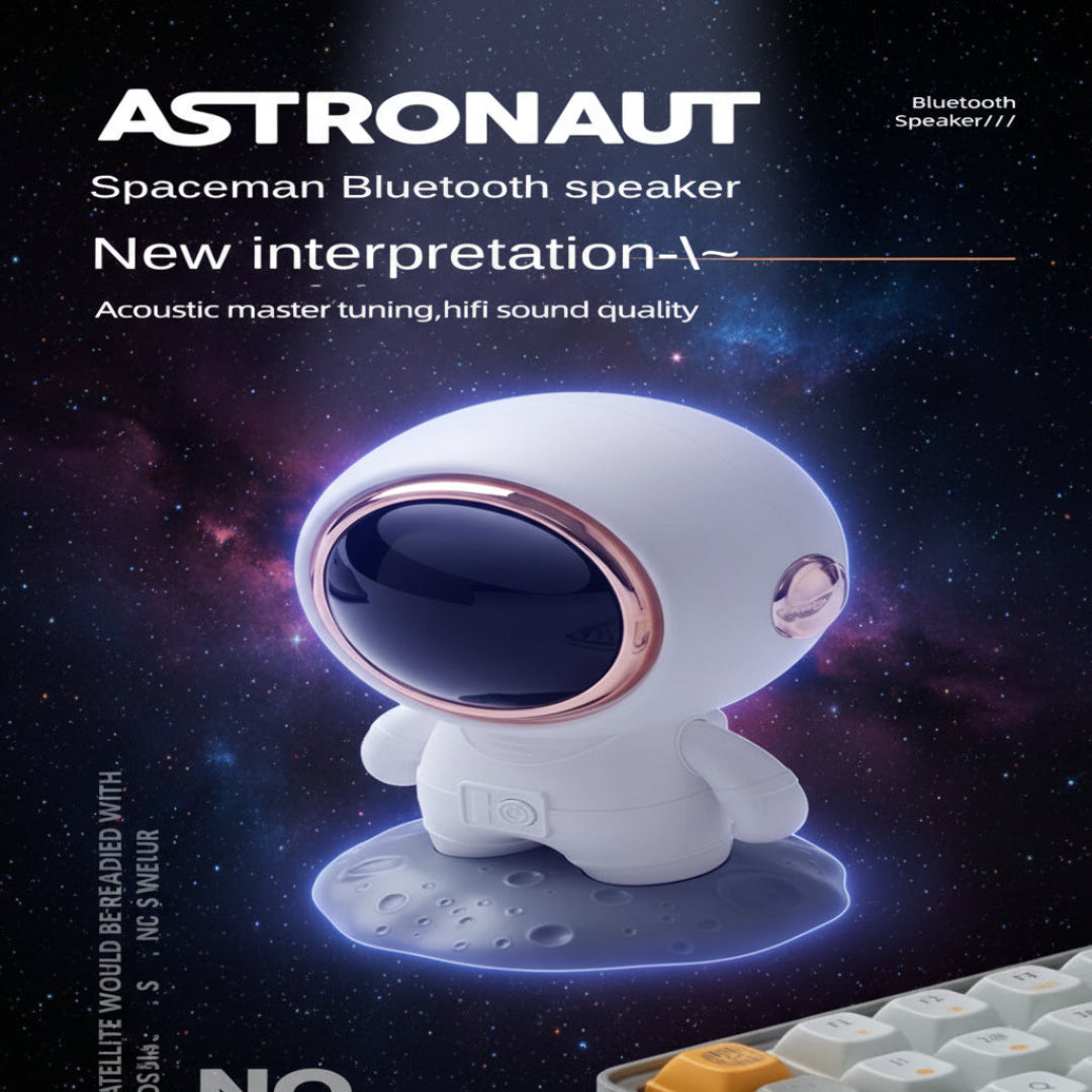 Parlante Bluetooth Con Diseño De Astronauta Portatil Recargable  GTS-2097