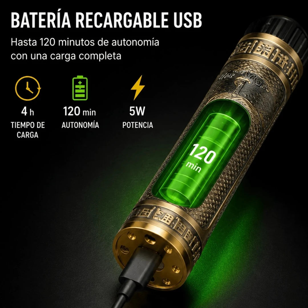 Patillera Profesional Inalámbrica Baihuo City Con Cuchilla Recargable USB MY-7567