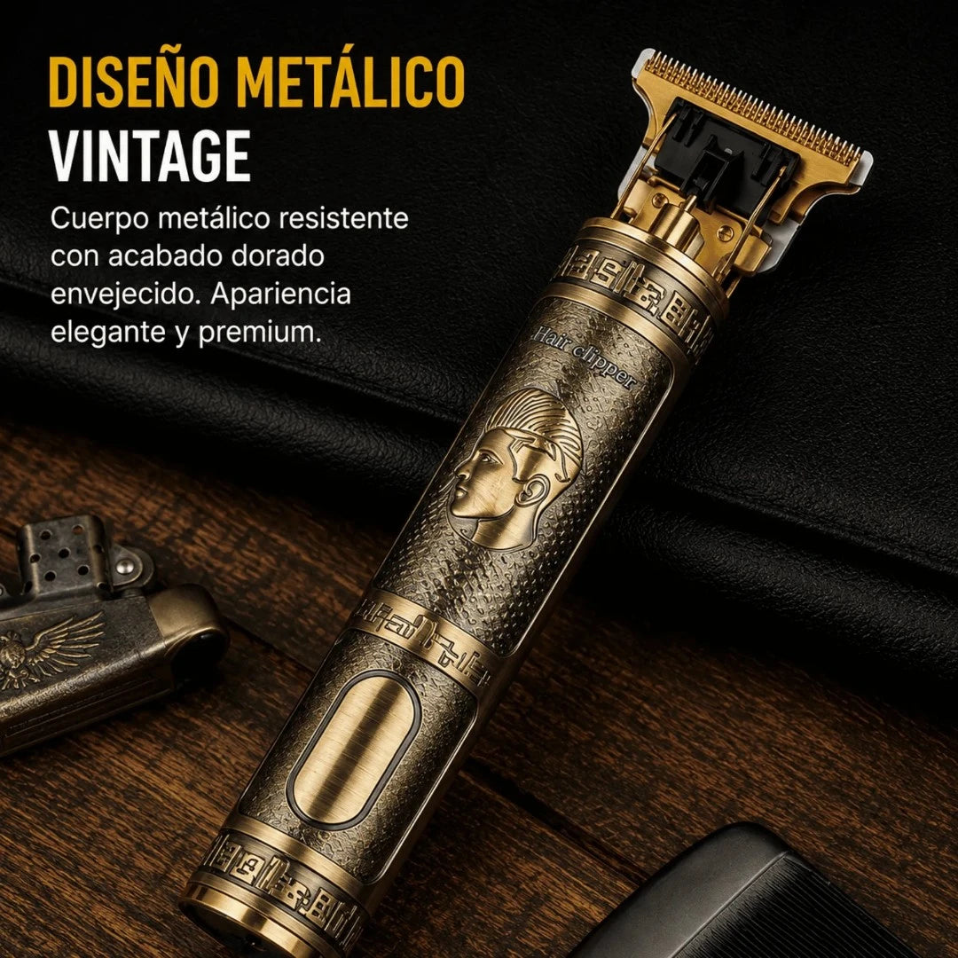 Patillera Profesional Inalámbrica Baihuo City Con Cuchilla Recargable USB MY-7567