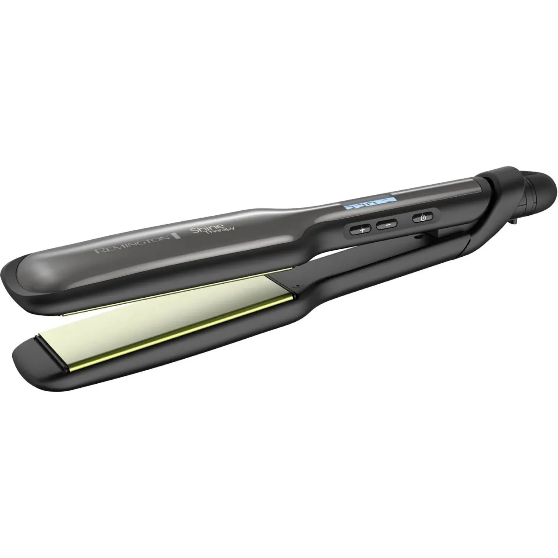 Plancha Alisadora Remington Shine Therapy Placas Extra Anchas Con Aguacate Y Macadamia S9980