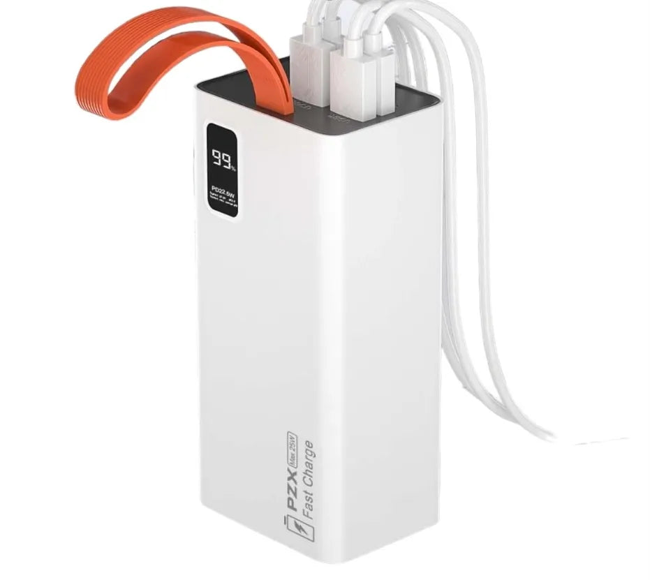 Power Bank PZX Capacidad 40.000mAH Y Potencia 22.5W V78