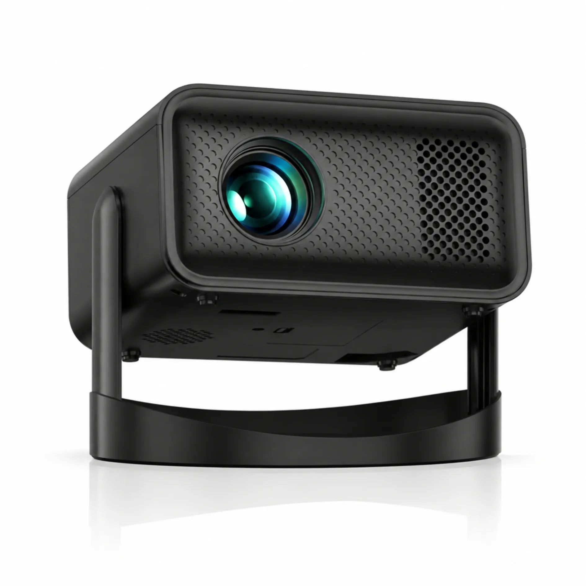 Proyector De Imagen Android 13 Con 300 ANSI Lumens Y Soporte Giroscópico V18