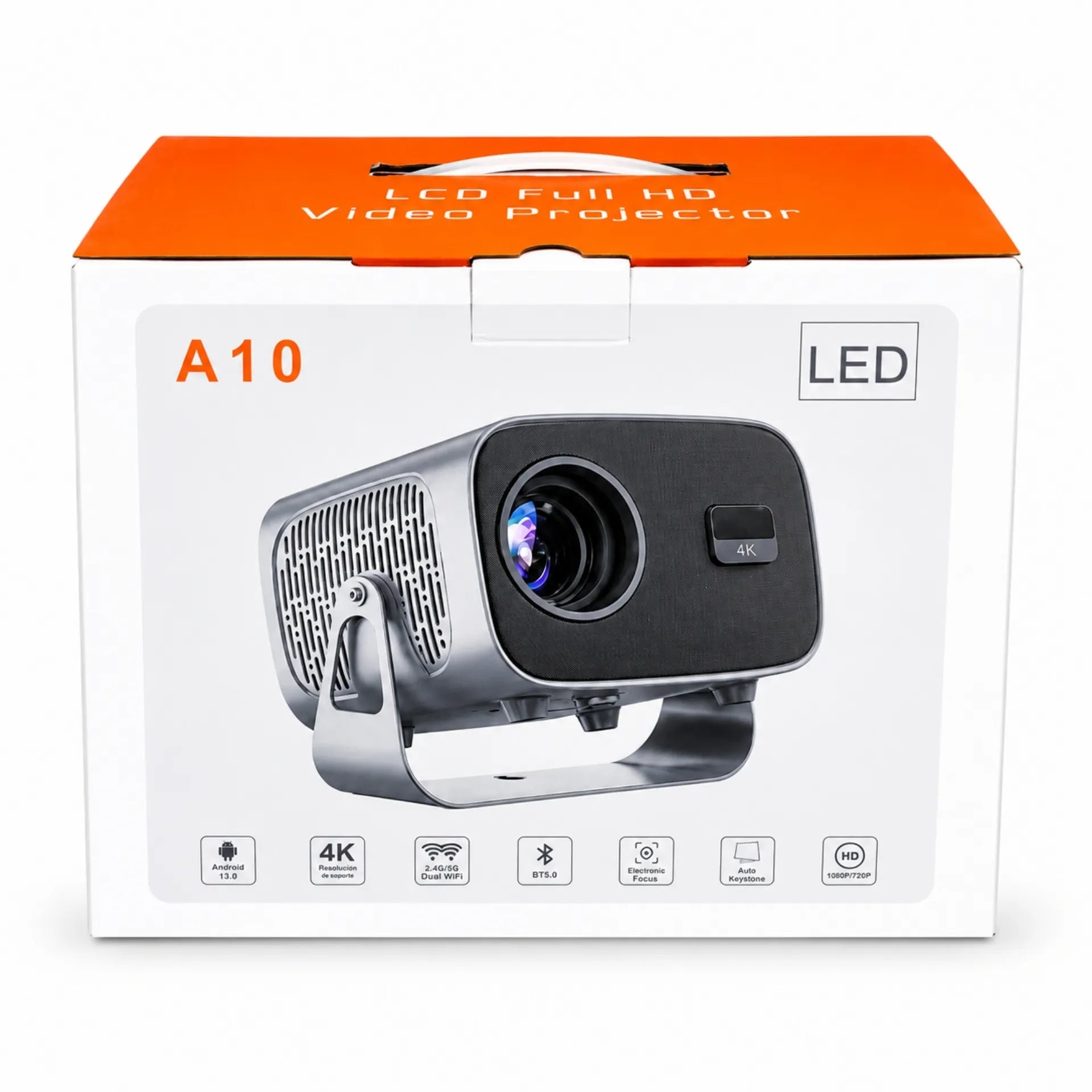 Proyector De Imagen Con 450 Ansi Lumins Con Resolucion Full Hd A10