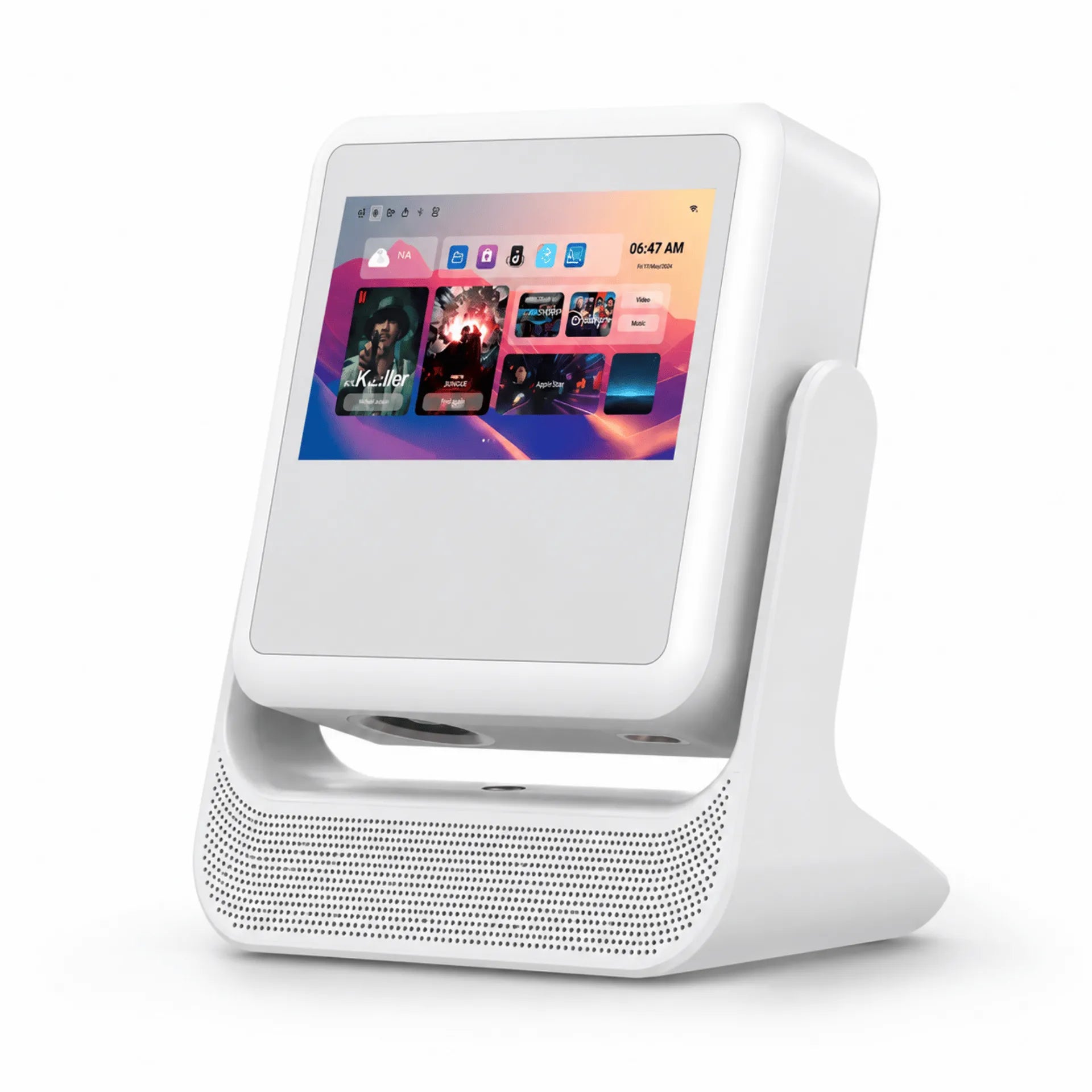 Proyector Inteligente Con Pantalla Táctil De 8 Pulgadas Y Android 12 BUDPLUS C3