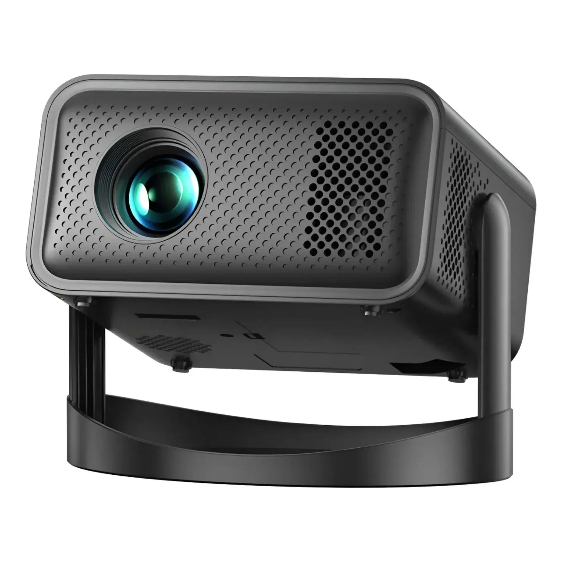 Proyector De Imagen Android 13 Con 300 ANSI Lumens Y Soporte Giroscópico V18