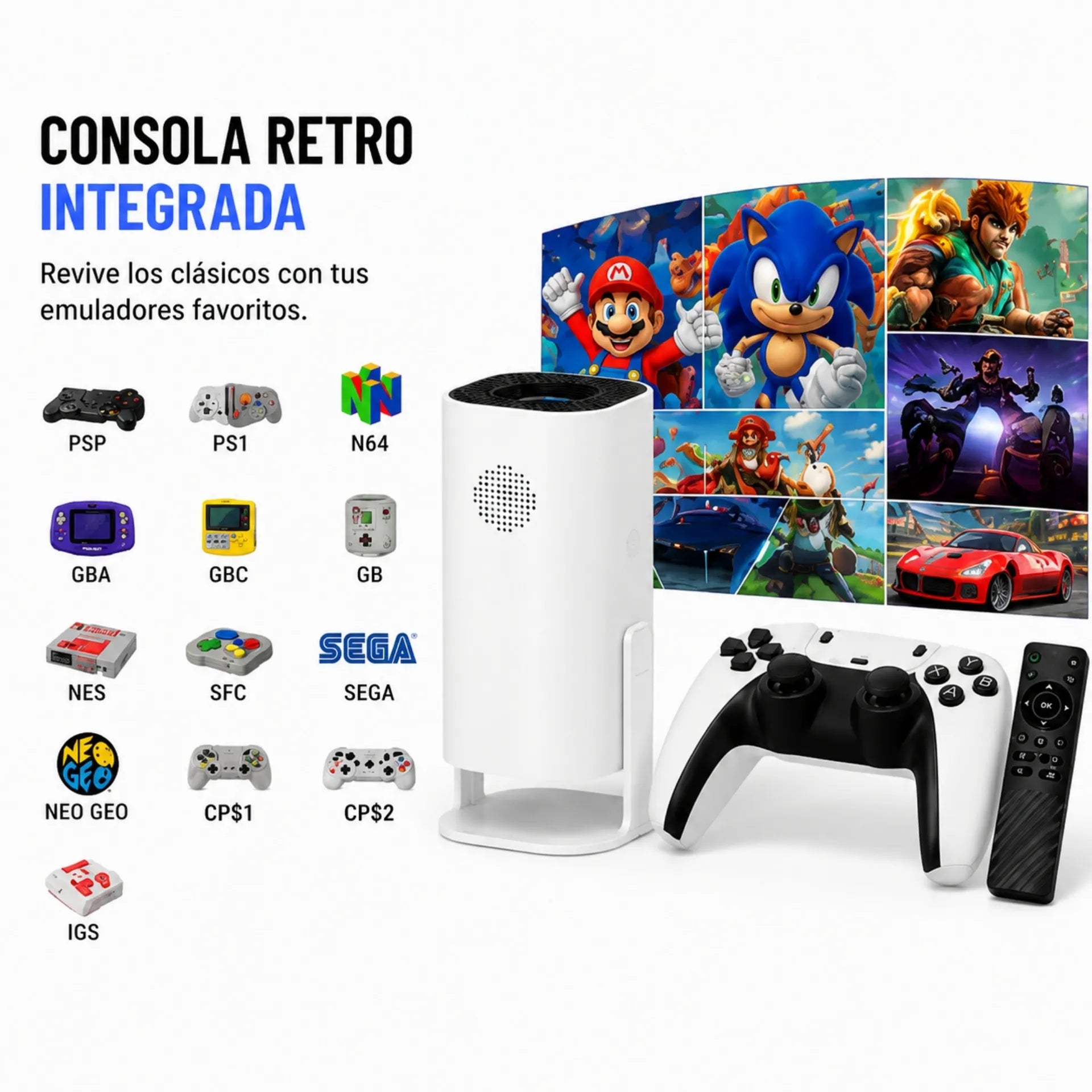 Proyector De Imagen Con Juegos Con 150 Ansi Lumines Con Resolucion HD P30 PLUS