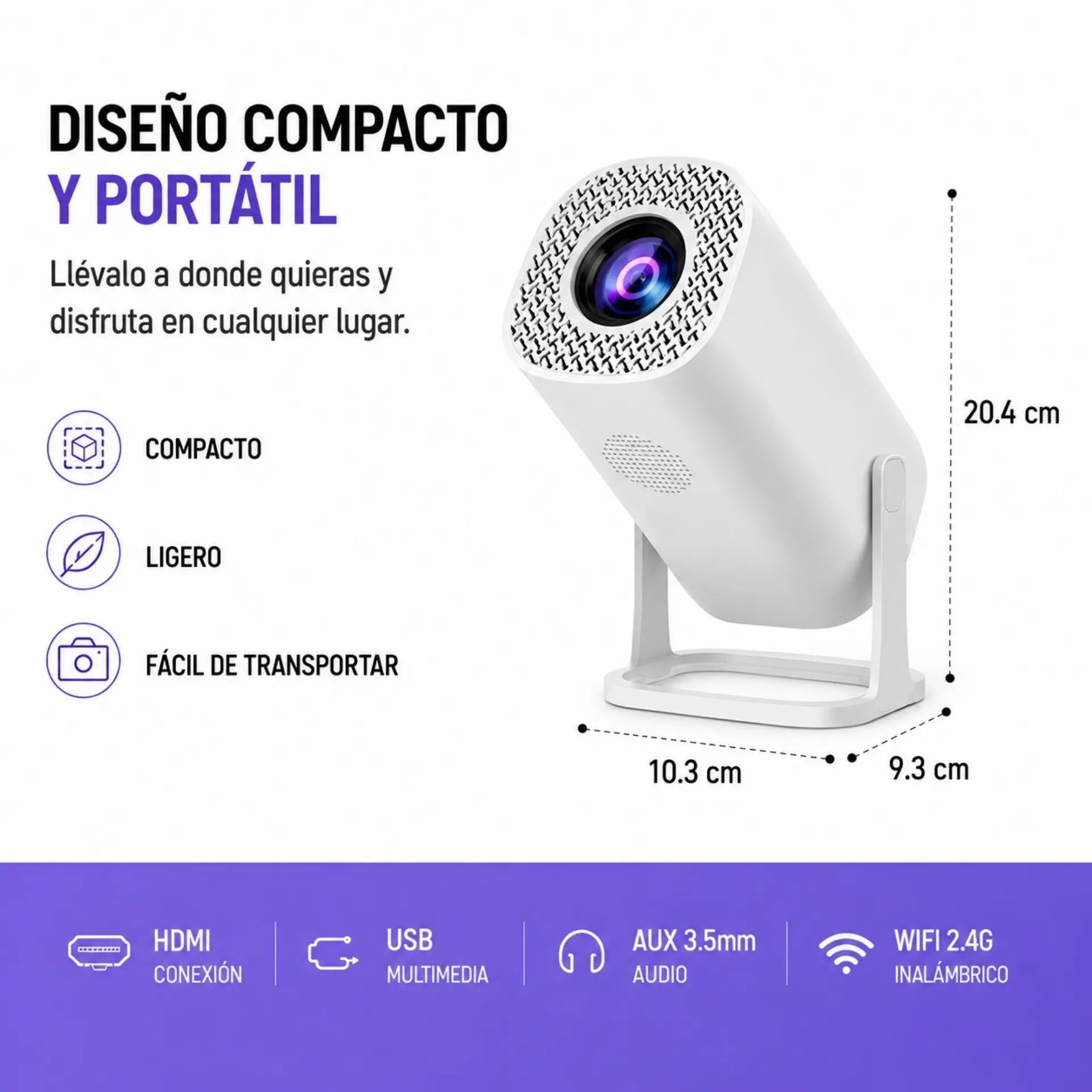 Proyector Con Sistema Operativo Android Con Juegos S40 ULTRA