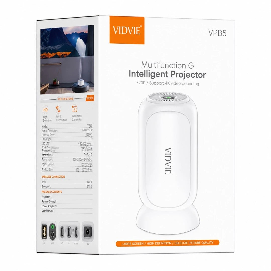 Proyector Vidvie De 240 Ansilumines Con Potencia de 40w TS001