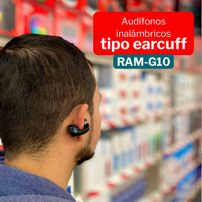 Cargue la imagen en el visor de la galería, Audifono Bluetooth Tipo EarCuff RAM-G10
