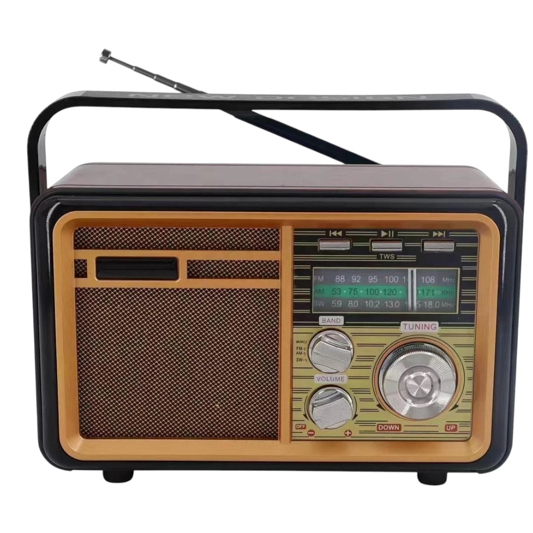 Radio Parlante Beck Play Con Estilo Vintage BP-RV111BT
