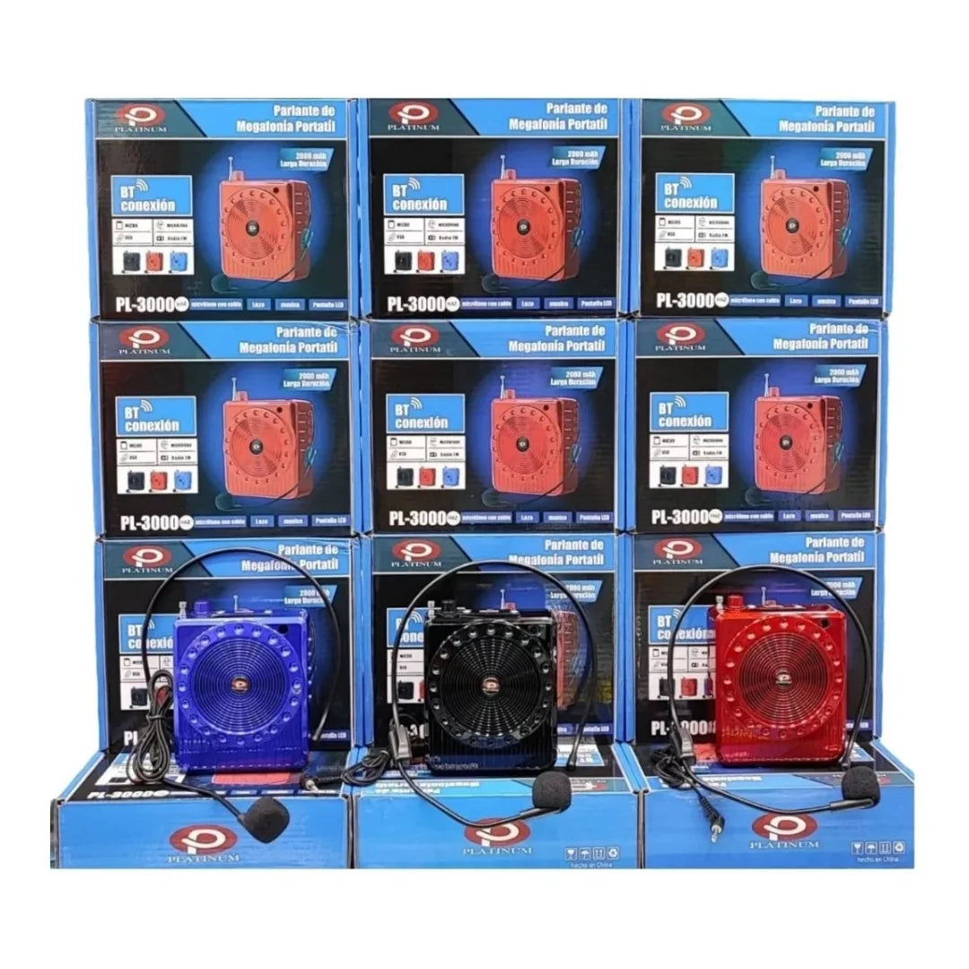 Radio Parlante Megafonia Portatil Beck Play BP-PR039BT