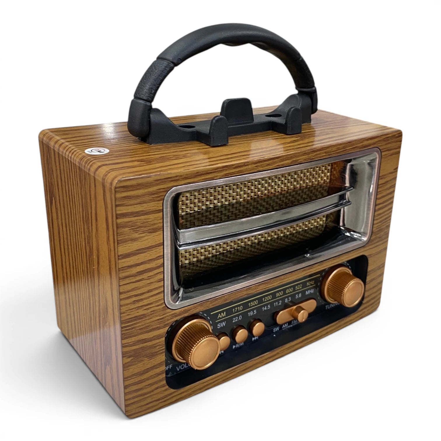 Radio Parlante Retro Bluetooth Recargable Con Radio AM/ FM / SW KTF-2013
