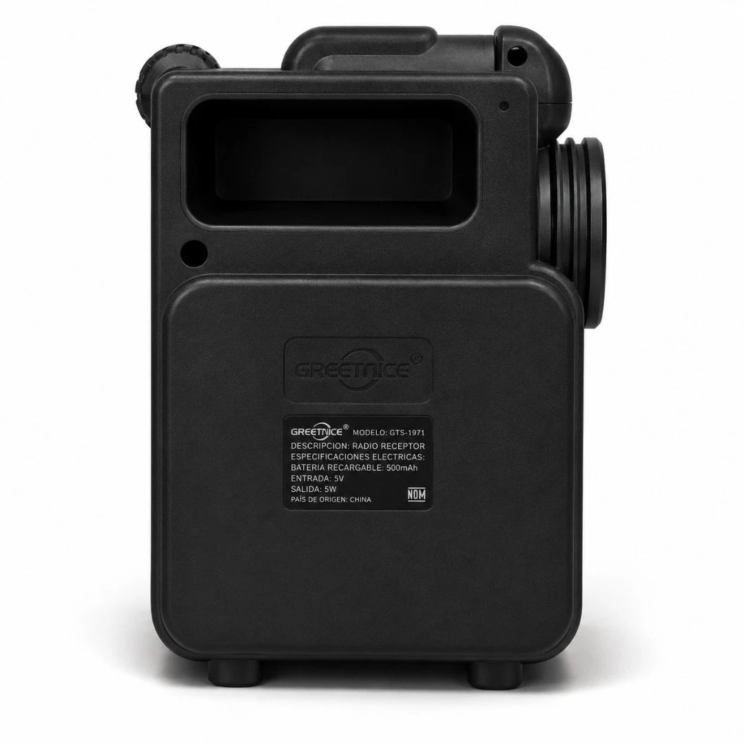 Radio Parlante Bluetooth Con Iluminación RGBY y Reproductor USBTF GTS-1971