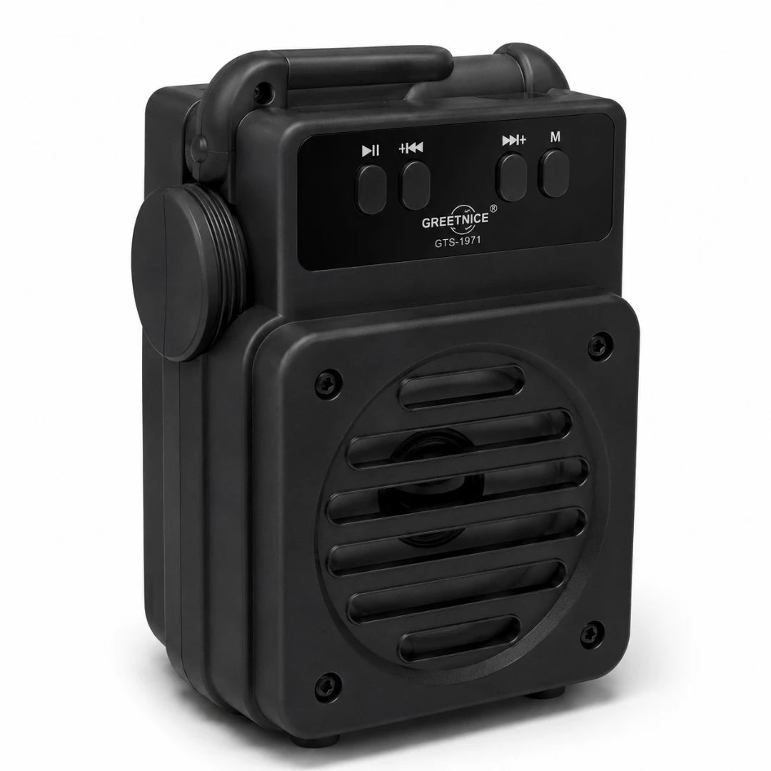 Radio Parlante Bluetooth Con Iluminación RGBY y Reproductor USBTF GTS-1971