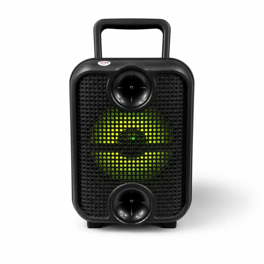 Radio Parlante Bluetooth Con Luces RGB y Manija De Transporte GTS-2307