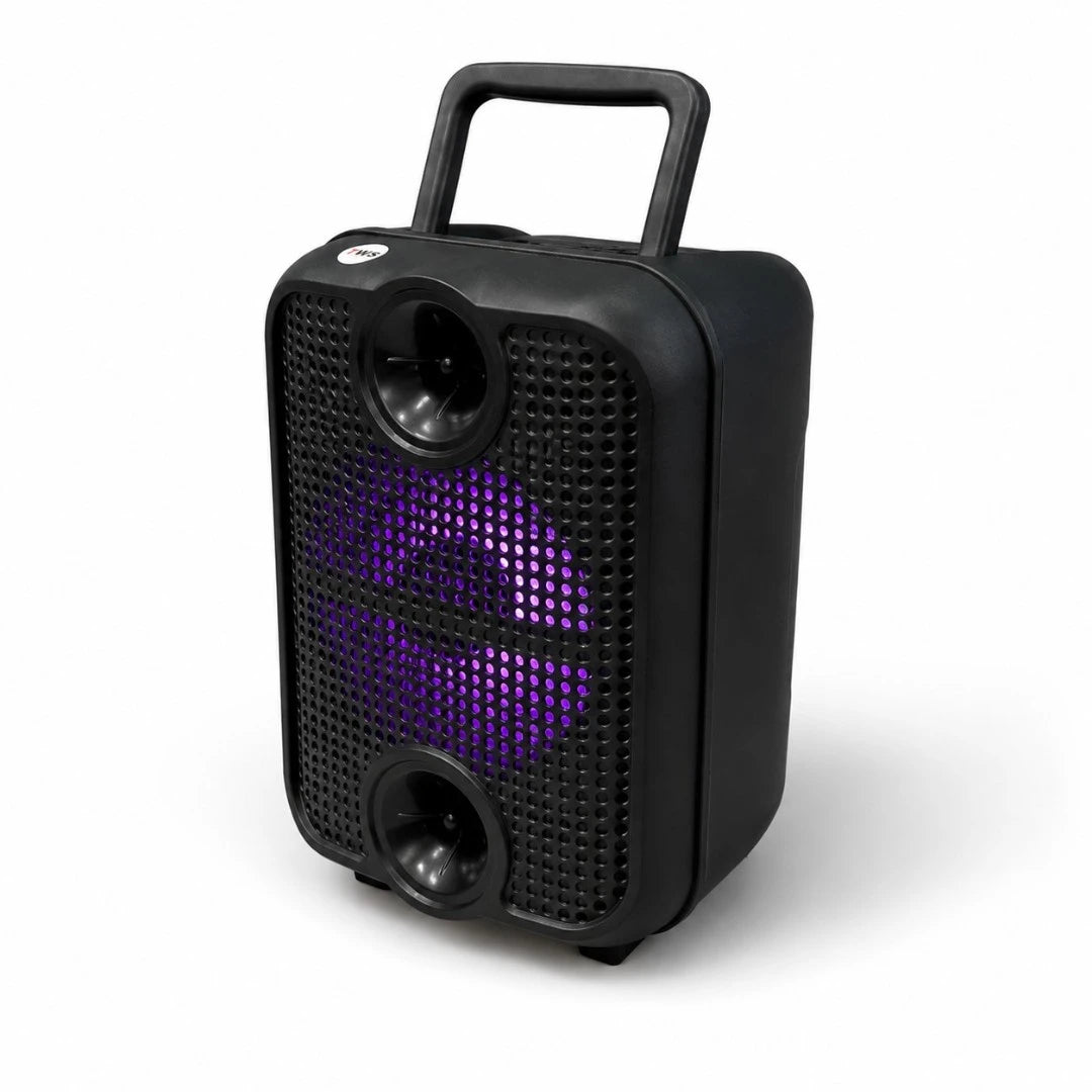 Radio Parlante Bluetooth Con Luces RGB y Manija De Transporte GTS-2307