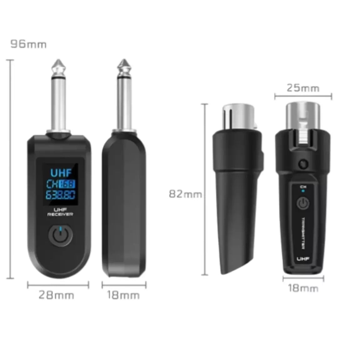 Receptor Inalámbrico Para Micrófono  LJ-85 1*2 B2B