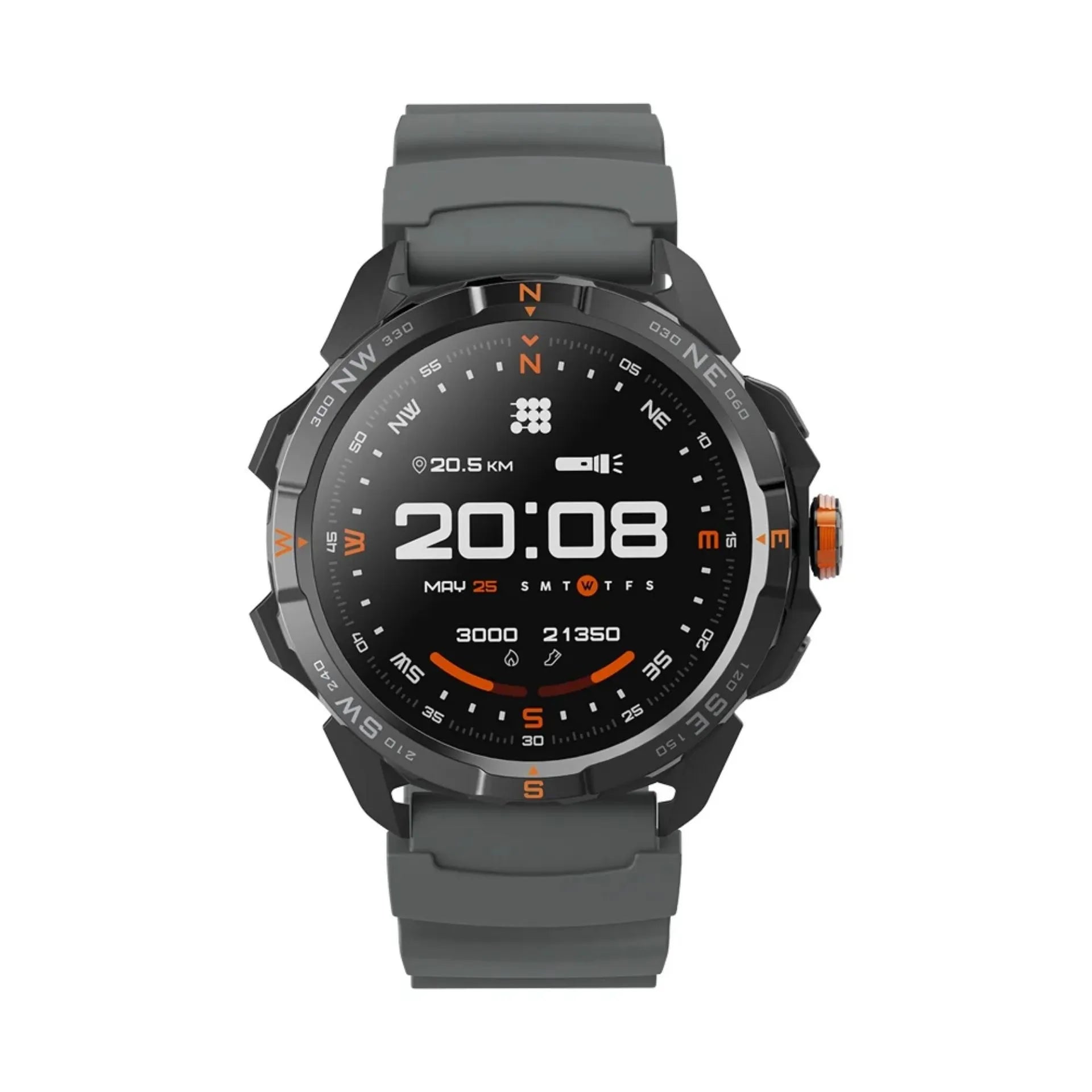 Reloj Inteligente Cubitt Terra Edición Especial Doble Pulso Grado Militar Linterna Llamadas CT-TERRA58