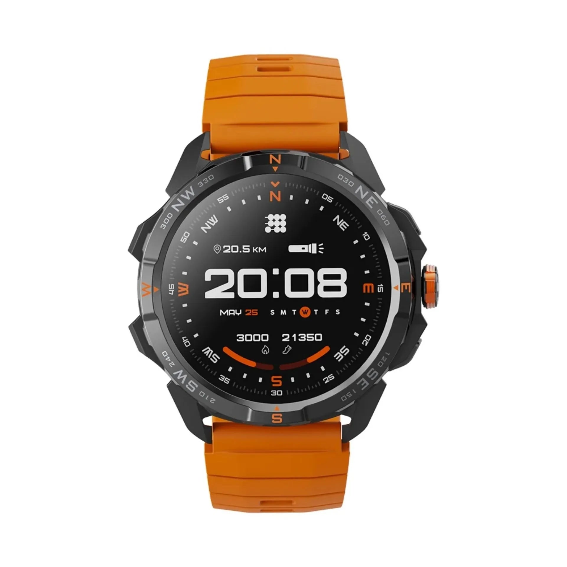 Reloj Inteligente Cubitt Terra Edición Especial Doble Pulso Grado Militar Linterna Llamadas CT-TERRA58