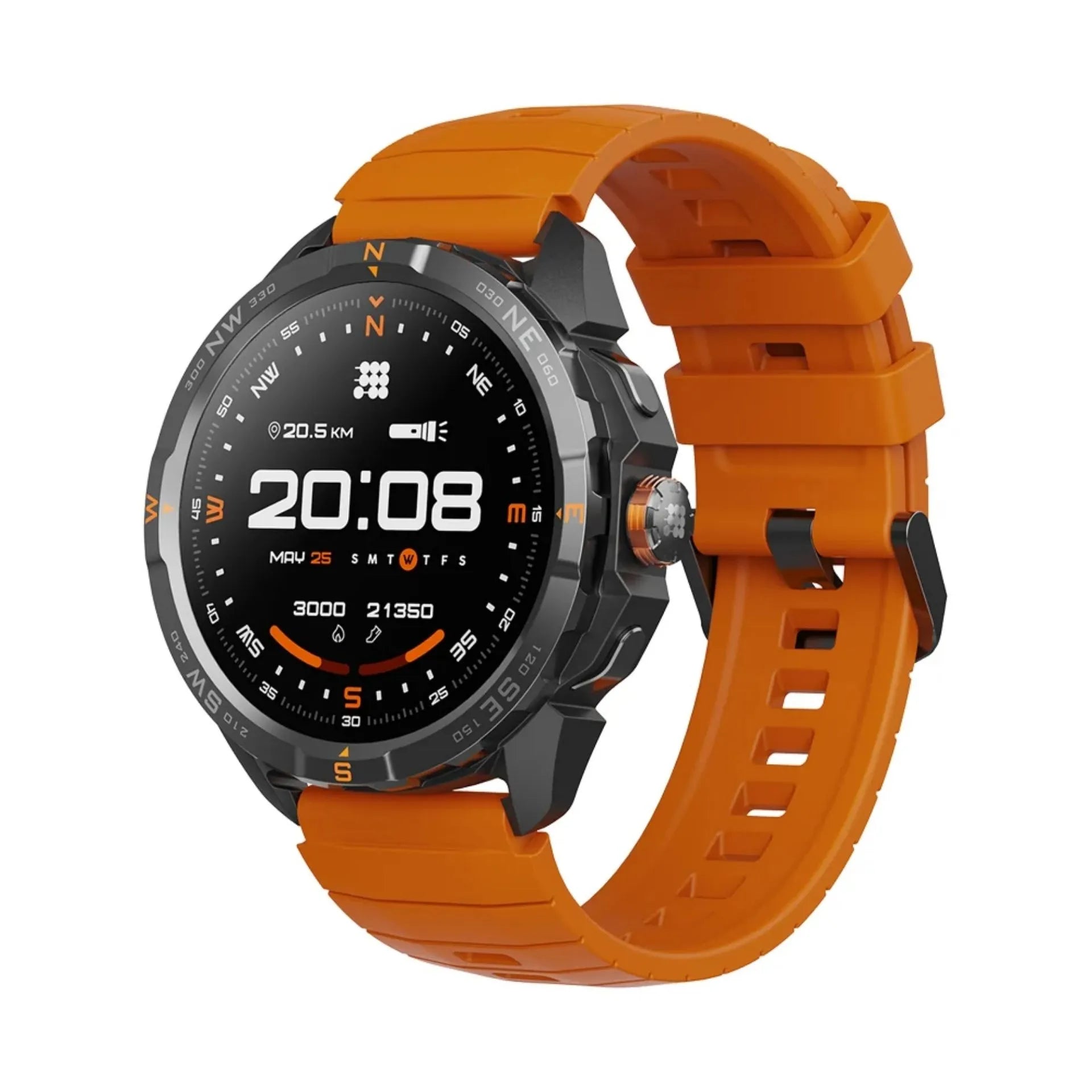 Reloj Inteligente Cubitt Terra Edición Especial Doble Pulso Grado Militar Linterna Llamadas CT-TERRA58