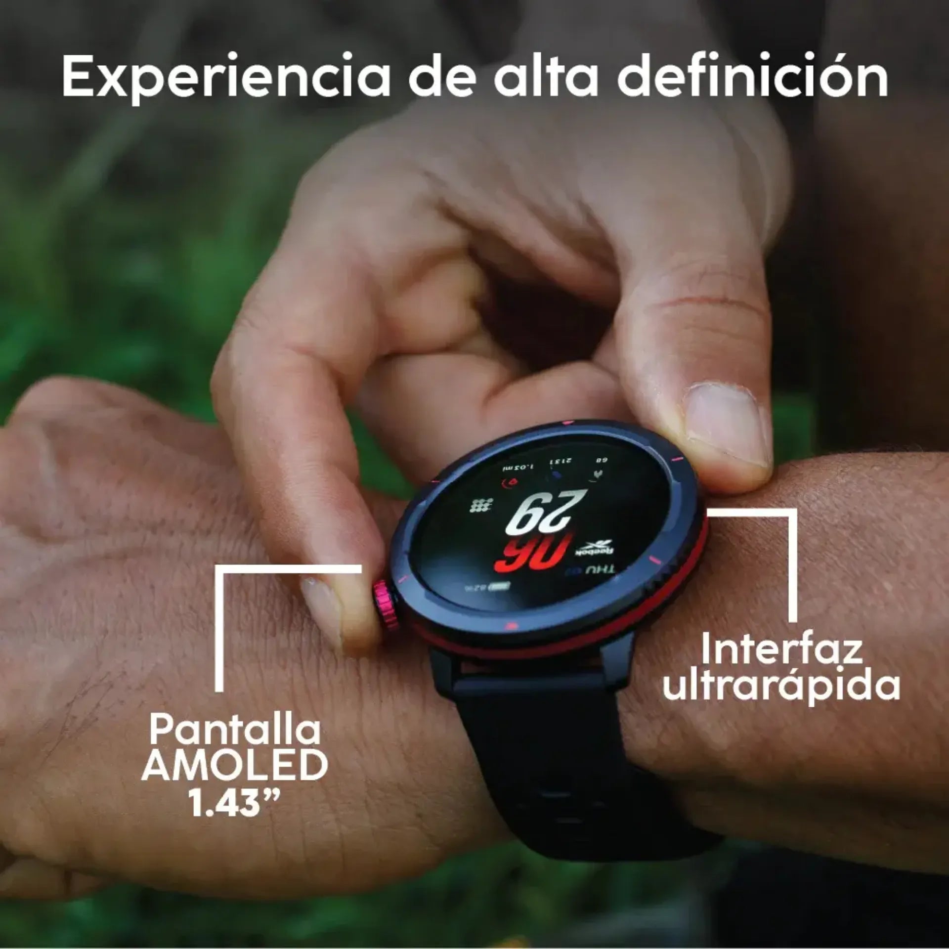 Reloj Deportivo Inteligente Cubitt Con Reebook CTRKG2