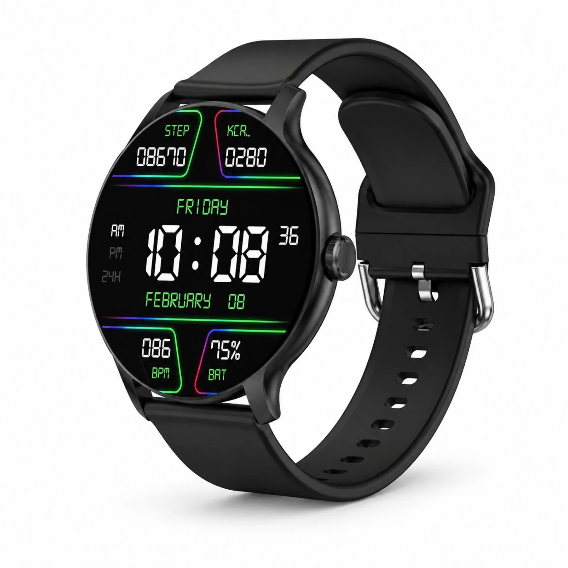 Reloj Inteligente Con Llamadas Bluetooth Y Monitoreo Deportivo LAXASFIT GT3