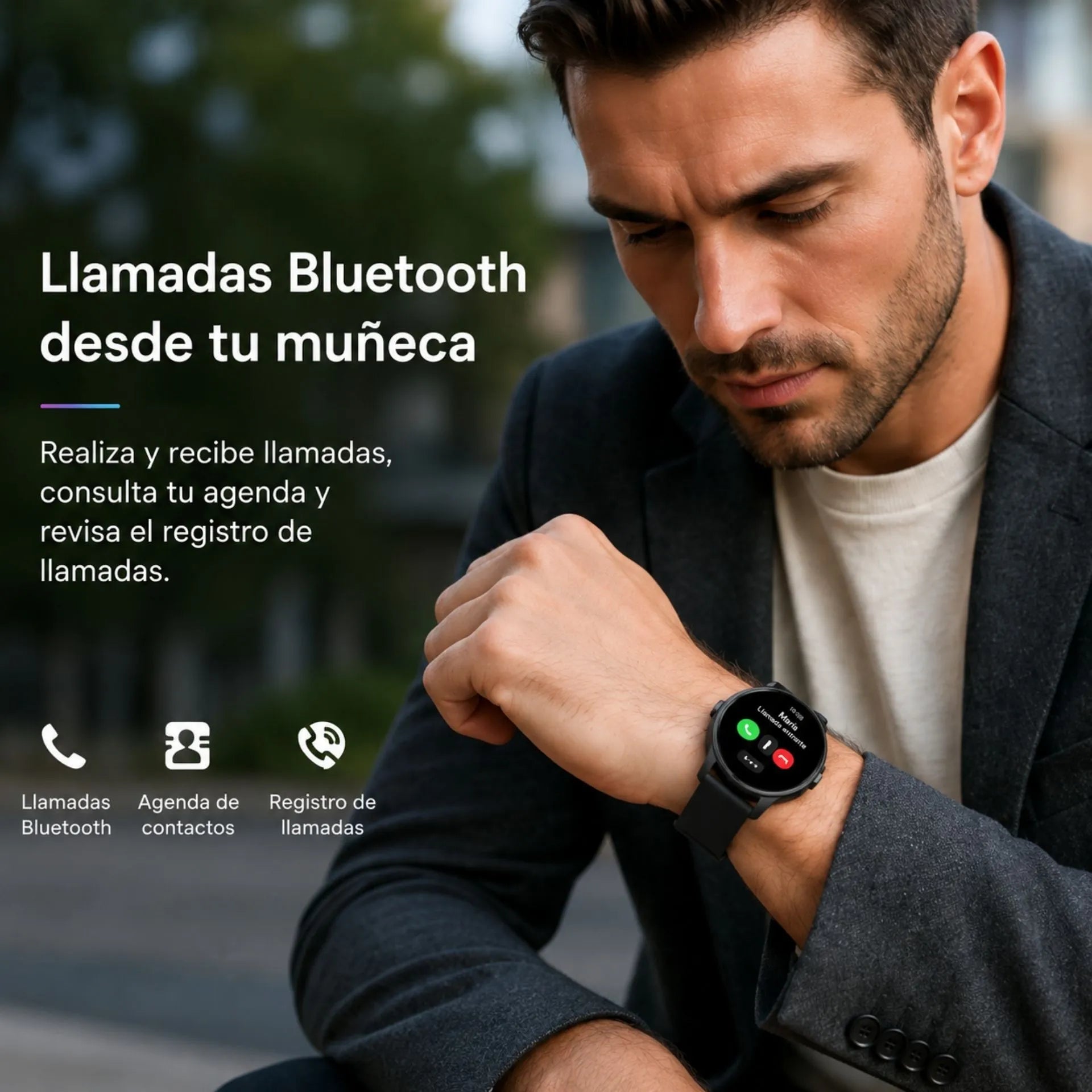 Reloj Inteligente Con Llamadas Bluetooth Y Monitoreo Deportivo LAXASFIT GT3