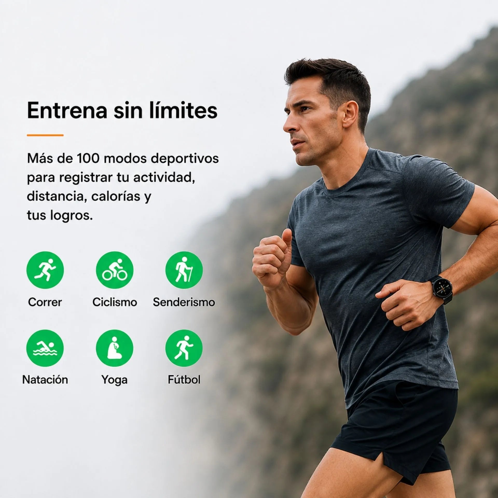 Reloj Inteligente Con Llamadas Bluetooth Y Monitoreó Deportivo LAXASFIT GT8 ULTRA