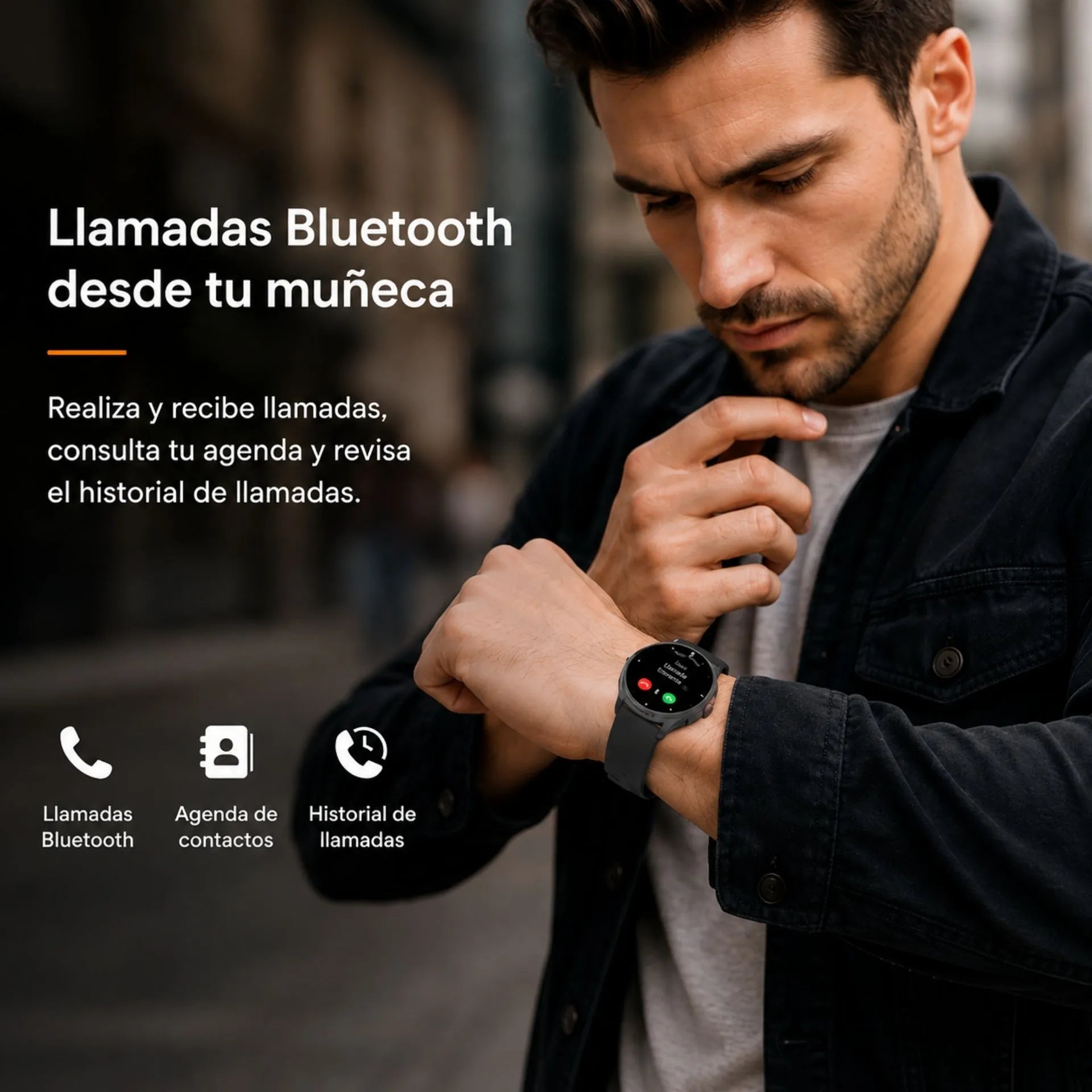 Reloj Inteligente Con Llamadas Bluetooth Y Monitoreó Deportivo LAXASFIT GT8 ULTRA