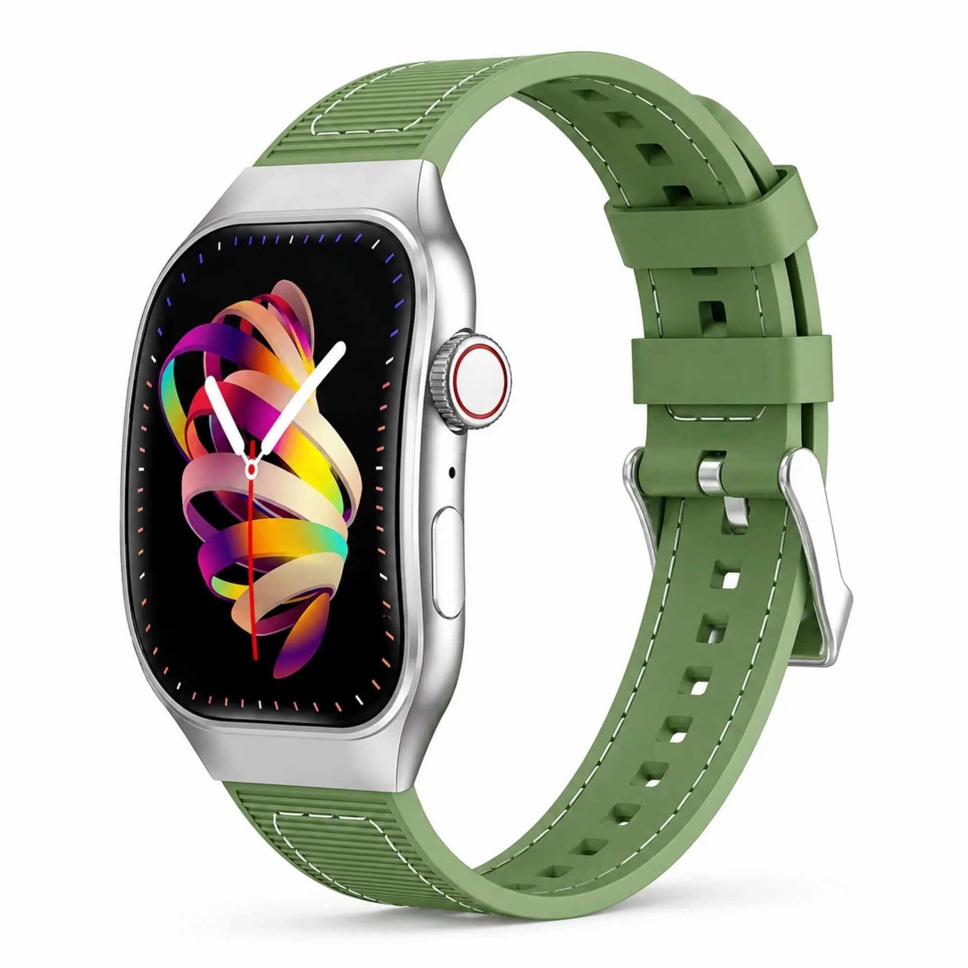 Reloj Inteligente Con Pantalla AMOLED, Llamadas Bluetooth Y Monitoreo Deportivo LAXASFIT H7