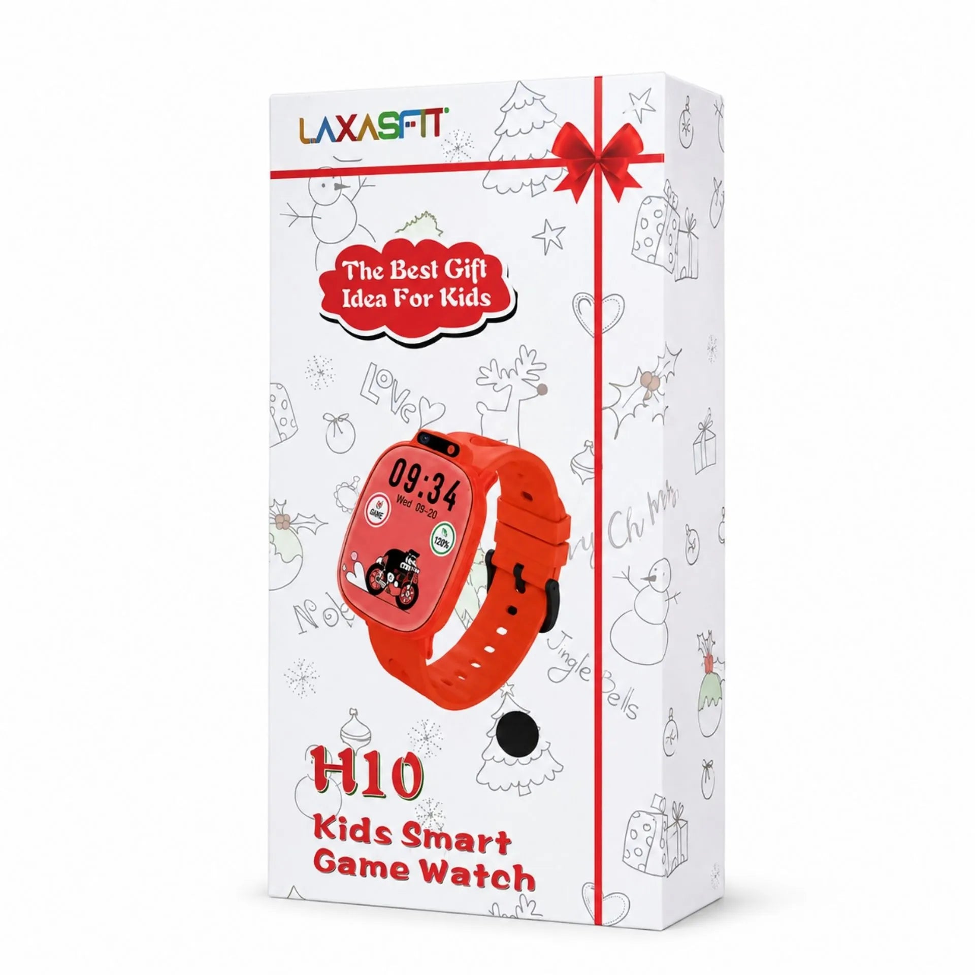 Reloj Inteligente Para Niños Con Juegos, Cámara, Podómetro Y Funciones Educativas H10