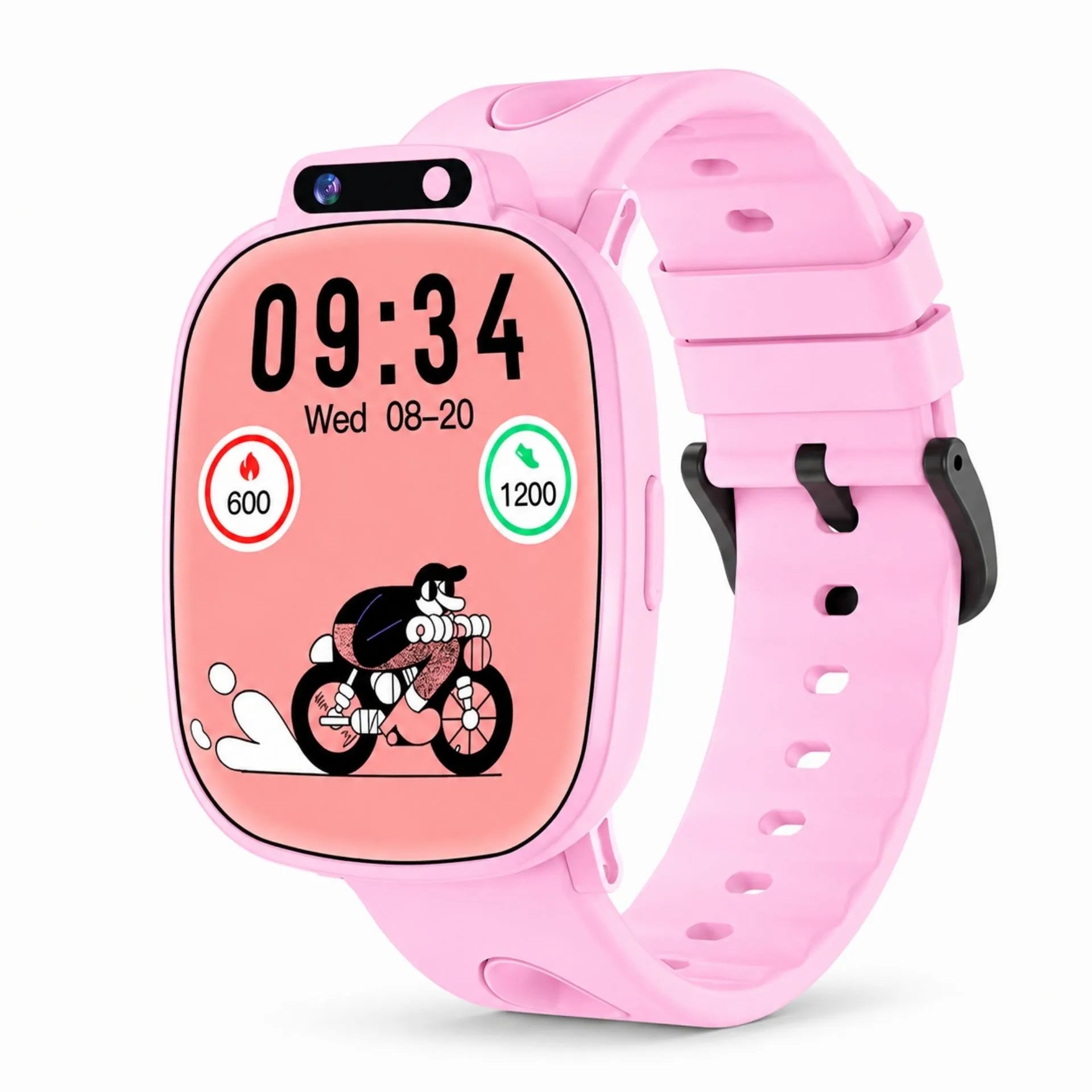 Reloj Inteligente Para Niños Con Juegos, Cámara, Podómetro Y Funciones Educativas H10