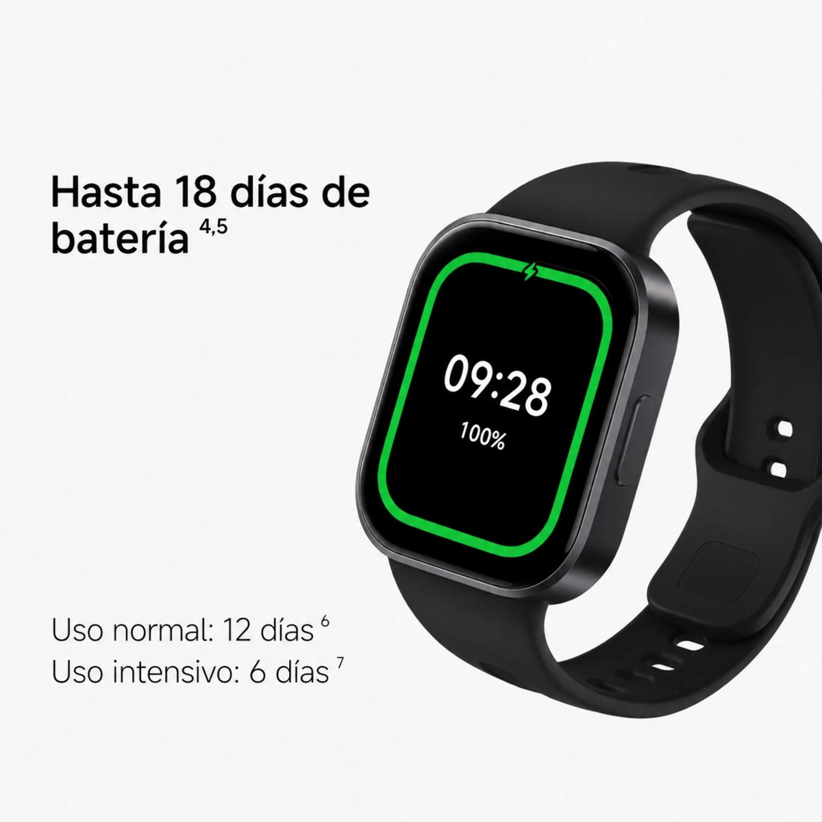 Reloj Inteligente Xiaomi Redmi Watch 6 Active Pantalla AMOLED Llamadas Bluetooth y 140 Modos Deportivos