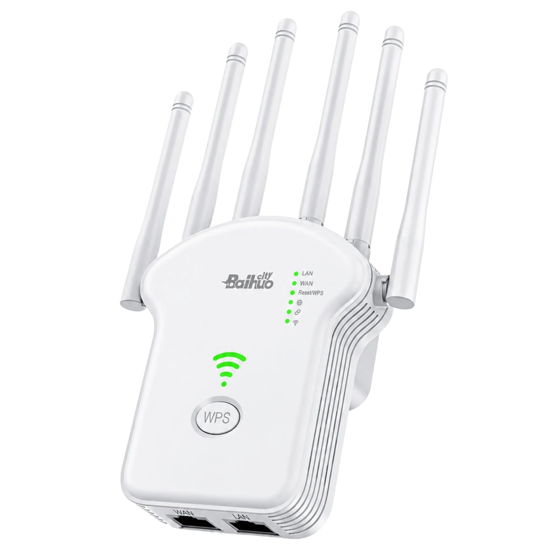 Repetidor WiFi 300 Mbps Con Función De Router Y Modos AP Extensor De Señal 2.4GHz Baihuo City MY-7254