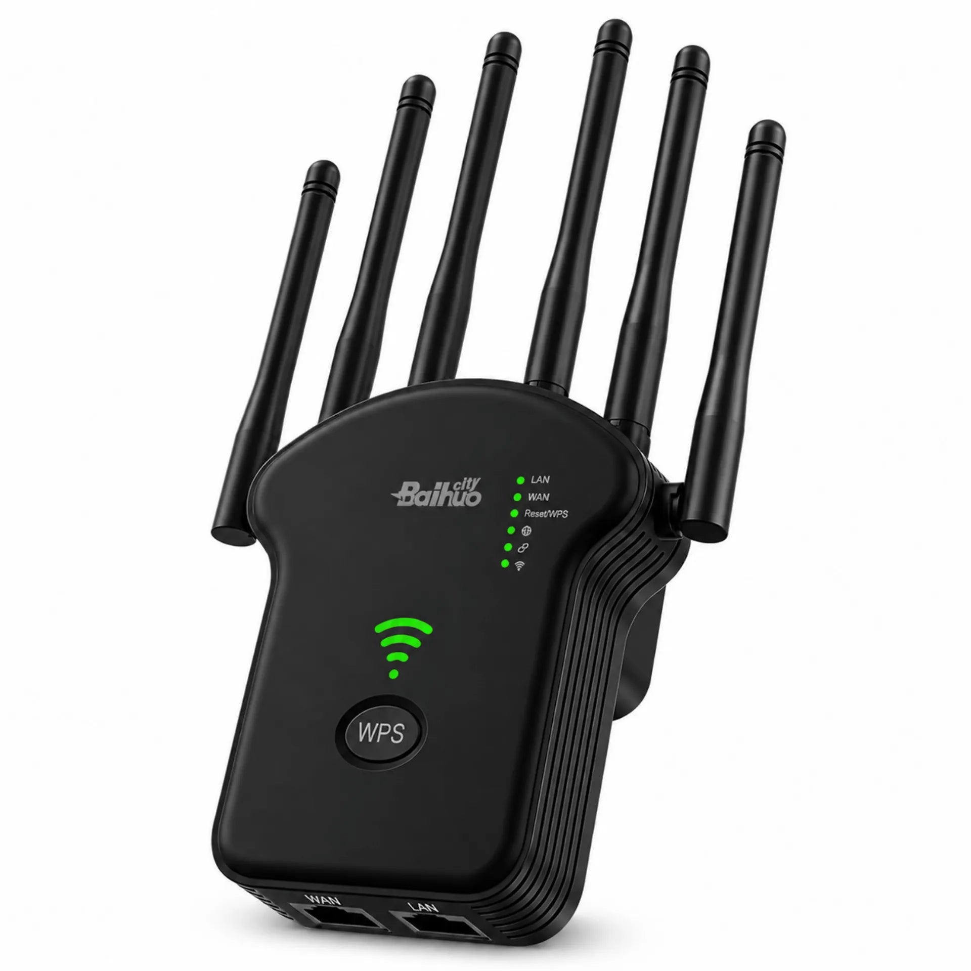 Repetidor WiFi 300 Mbps Con Función De Router Y Modos AP Extensor De Señal 2.4GHz Baihuo City MY-7254